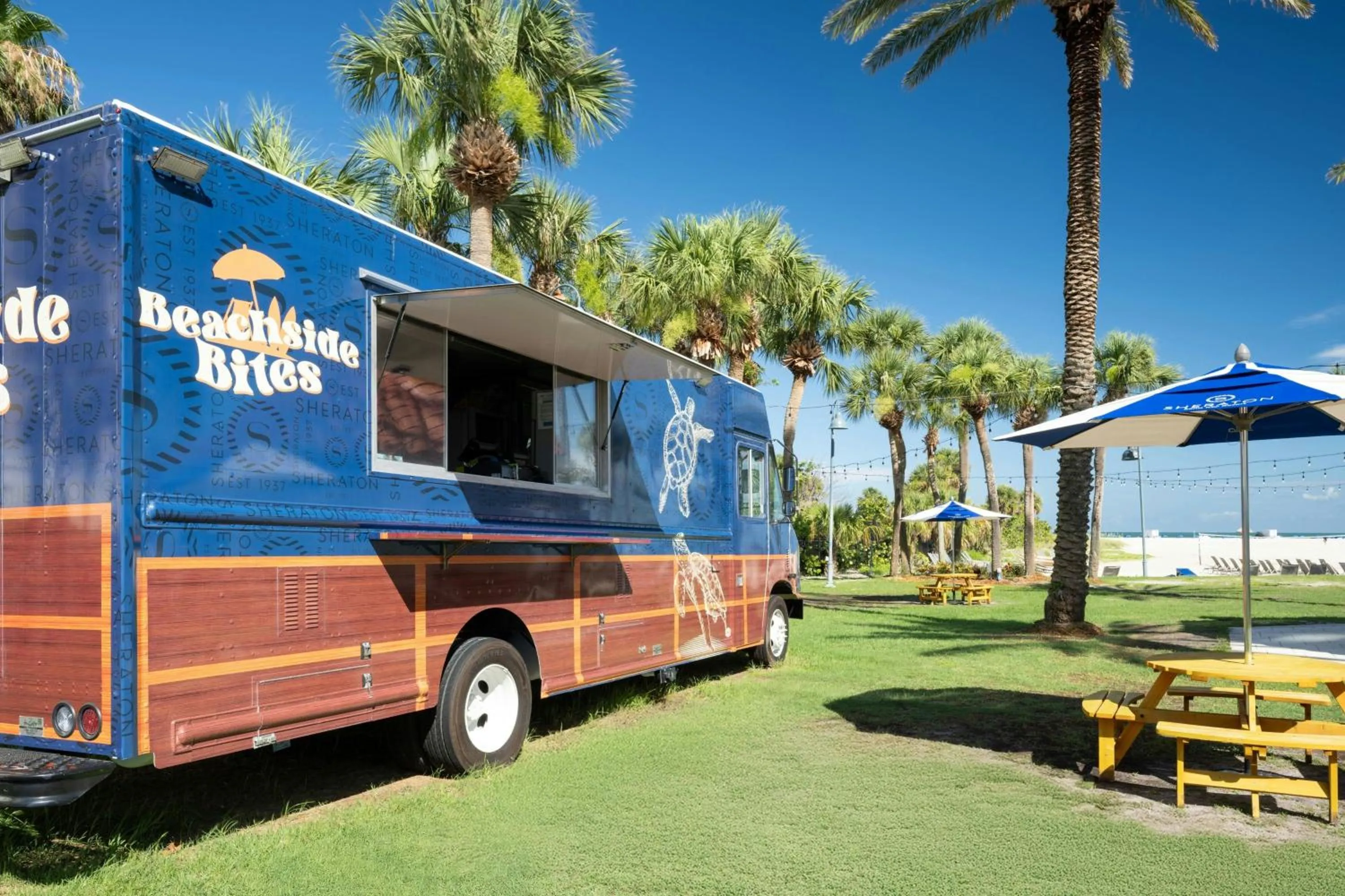 Beach in Clearwater Beach Sheraton Resort on Sand Key