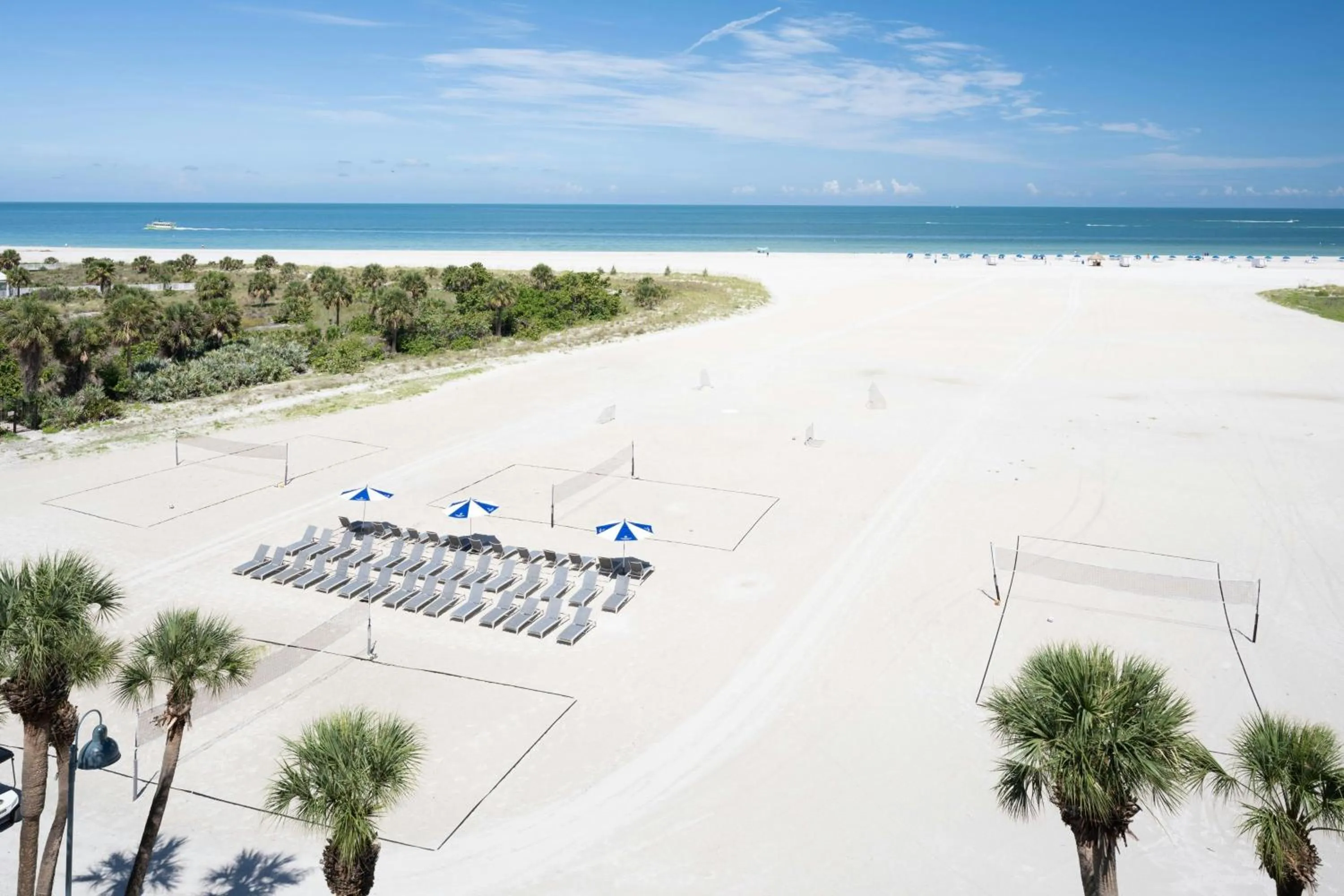 Area and facilities in Clearwater Beach Sheraton Resort on Sand Key