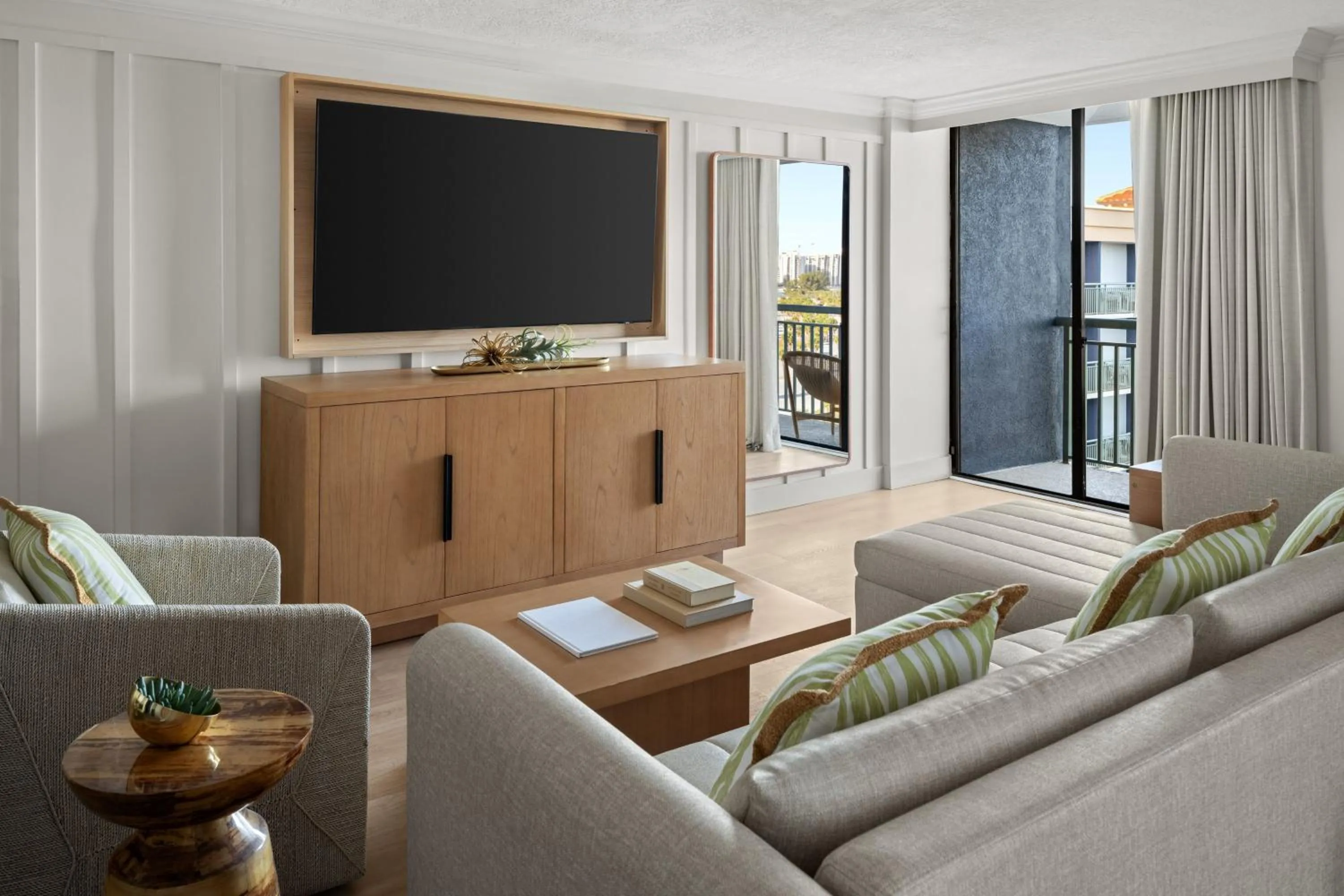 Living room in Clearwater Beach Sheraton Resort on Sand Key