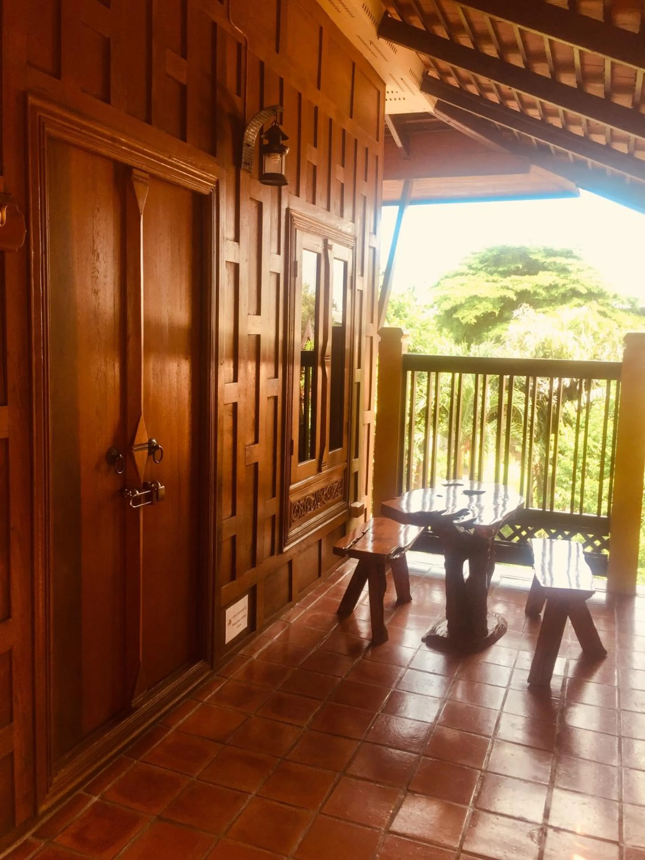Balcony/Terrace in Luang Chumni Village