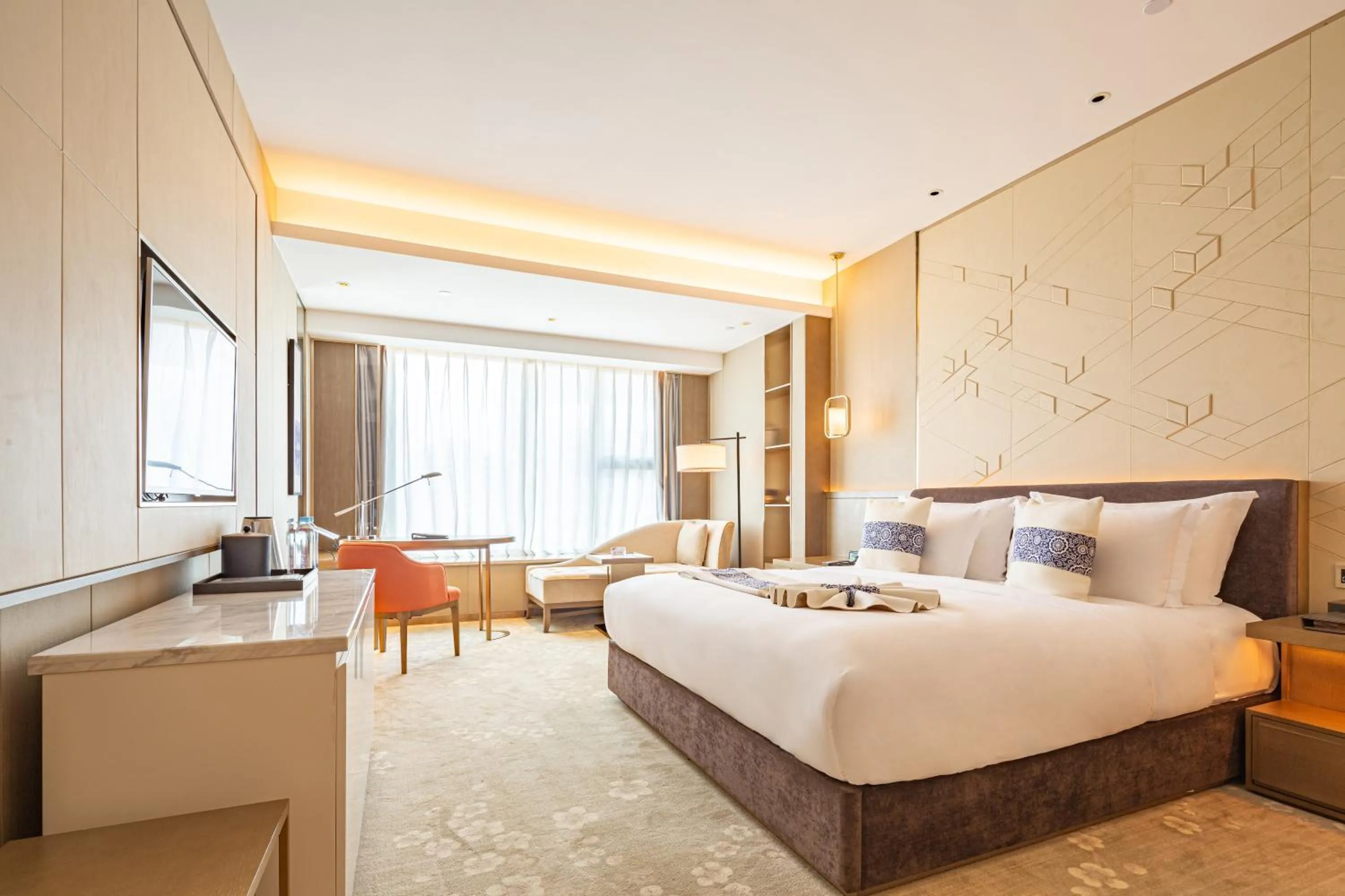 Bed in LIUZHOU PENGYI Hotel