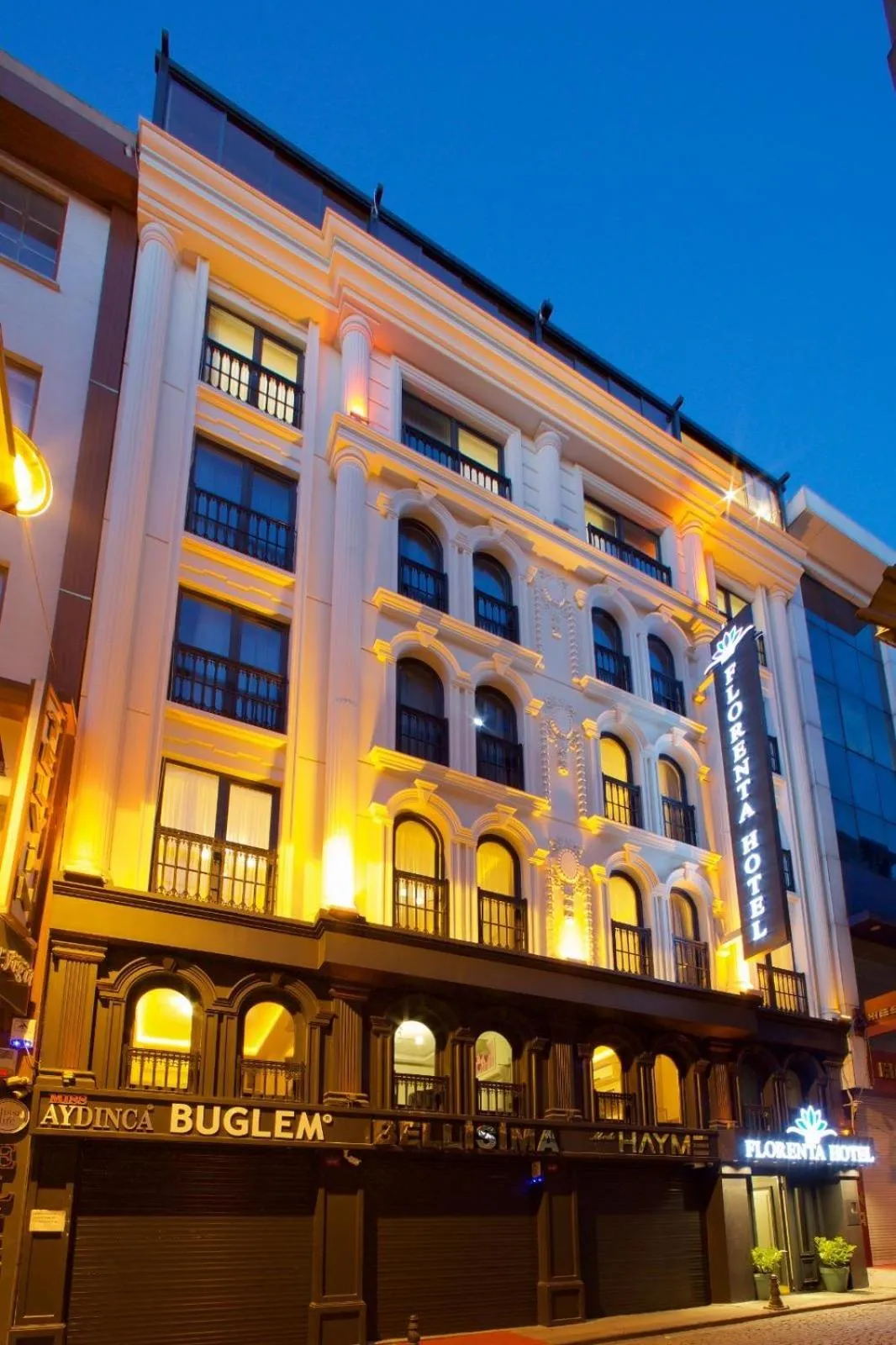 Property building in New Florenta Hotel