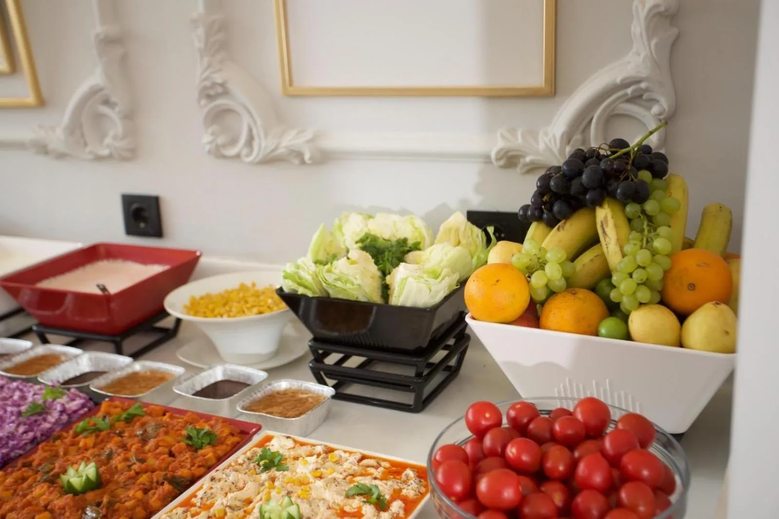 Buffet breakfast in New Florenta Hotel