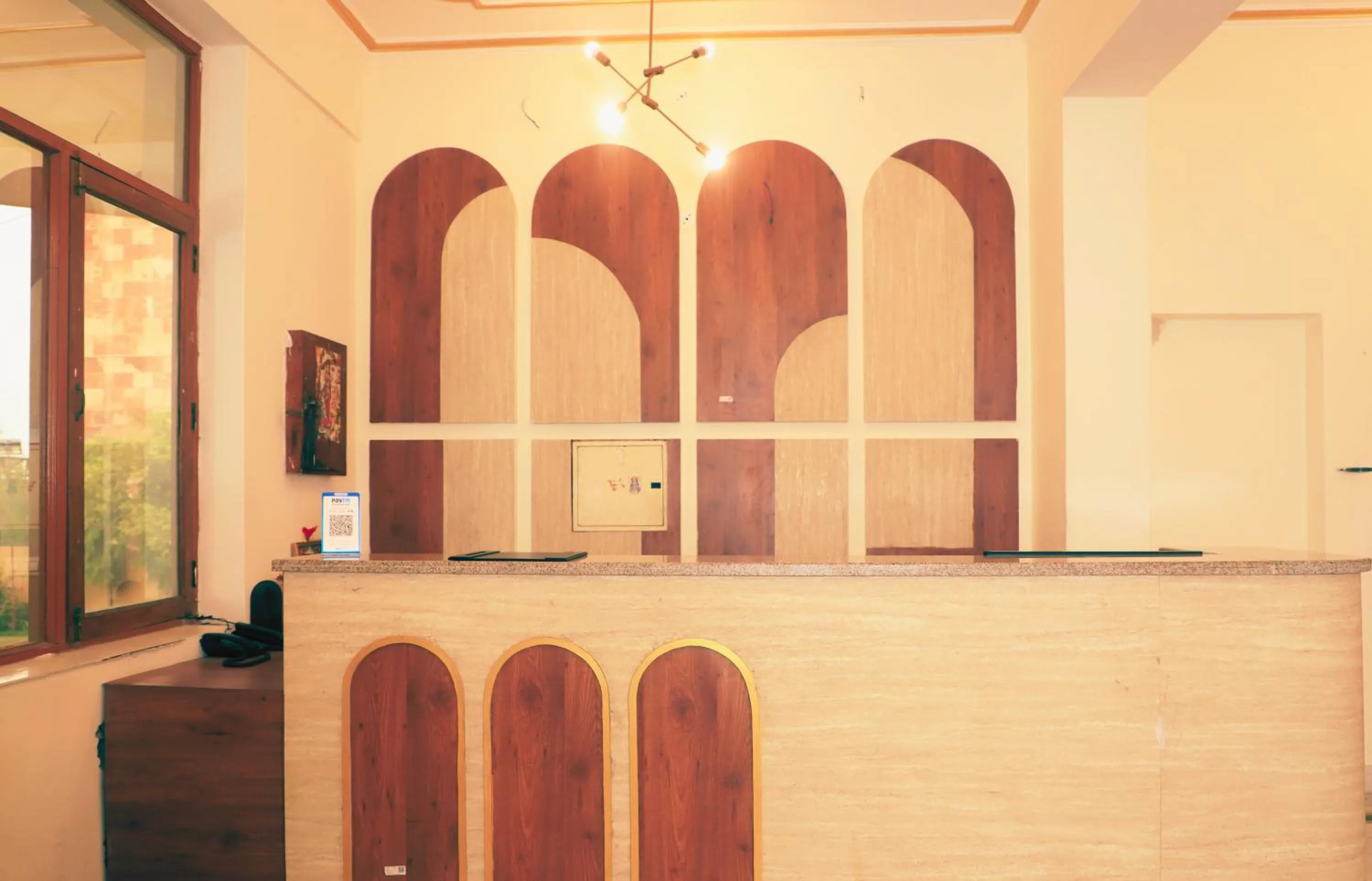 Lobby or reception in Kenth Hari Resort Dhaulpur by ShriGo Hotels