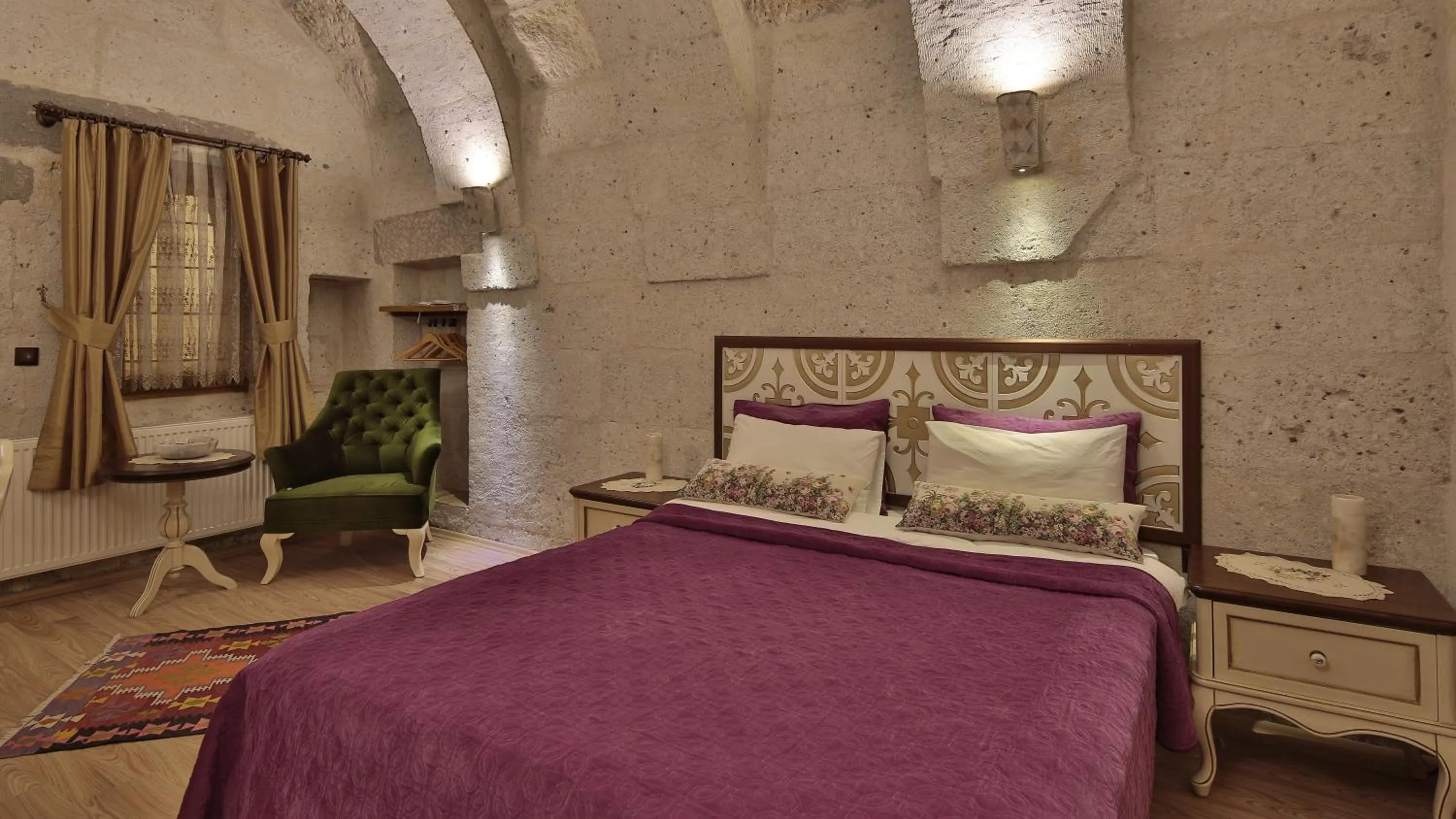 Bed in Sakli Konak Cappadocia Hotel&Restaurant