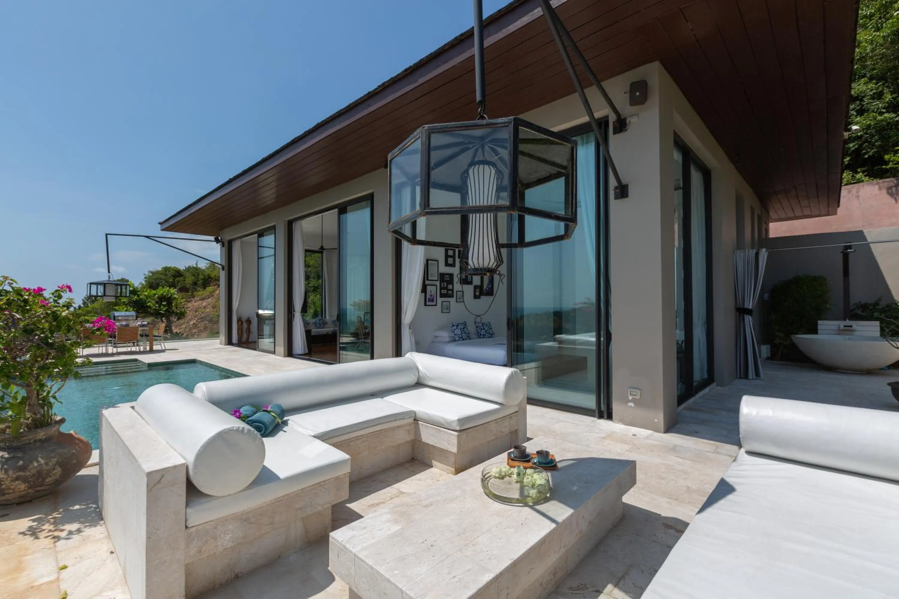 Villa Belle - fully serviced private sea view villa with an award winning in-house cook