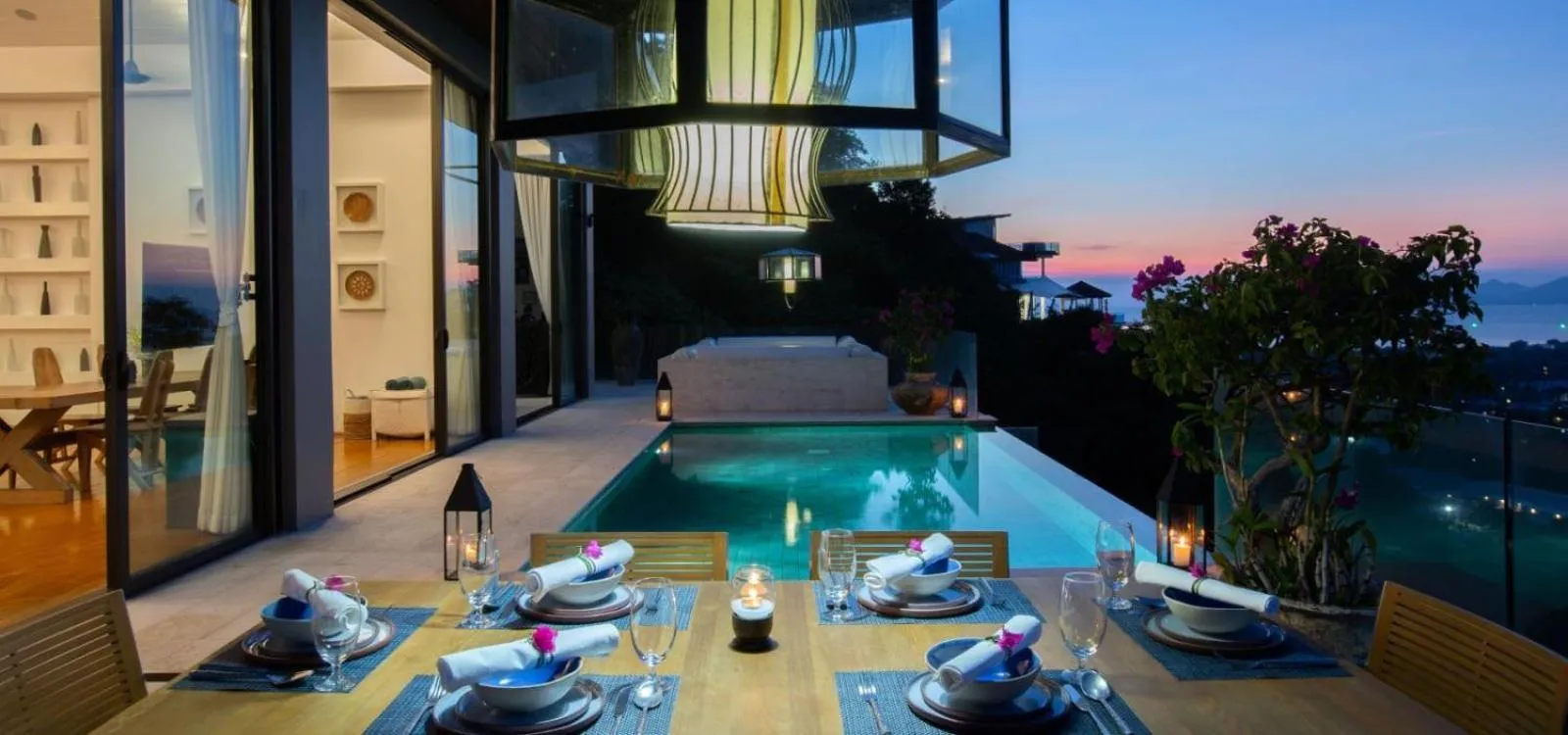 Villa Belle - fully serviced private sea view villa with an award winning in-house cook