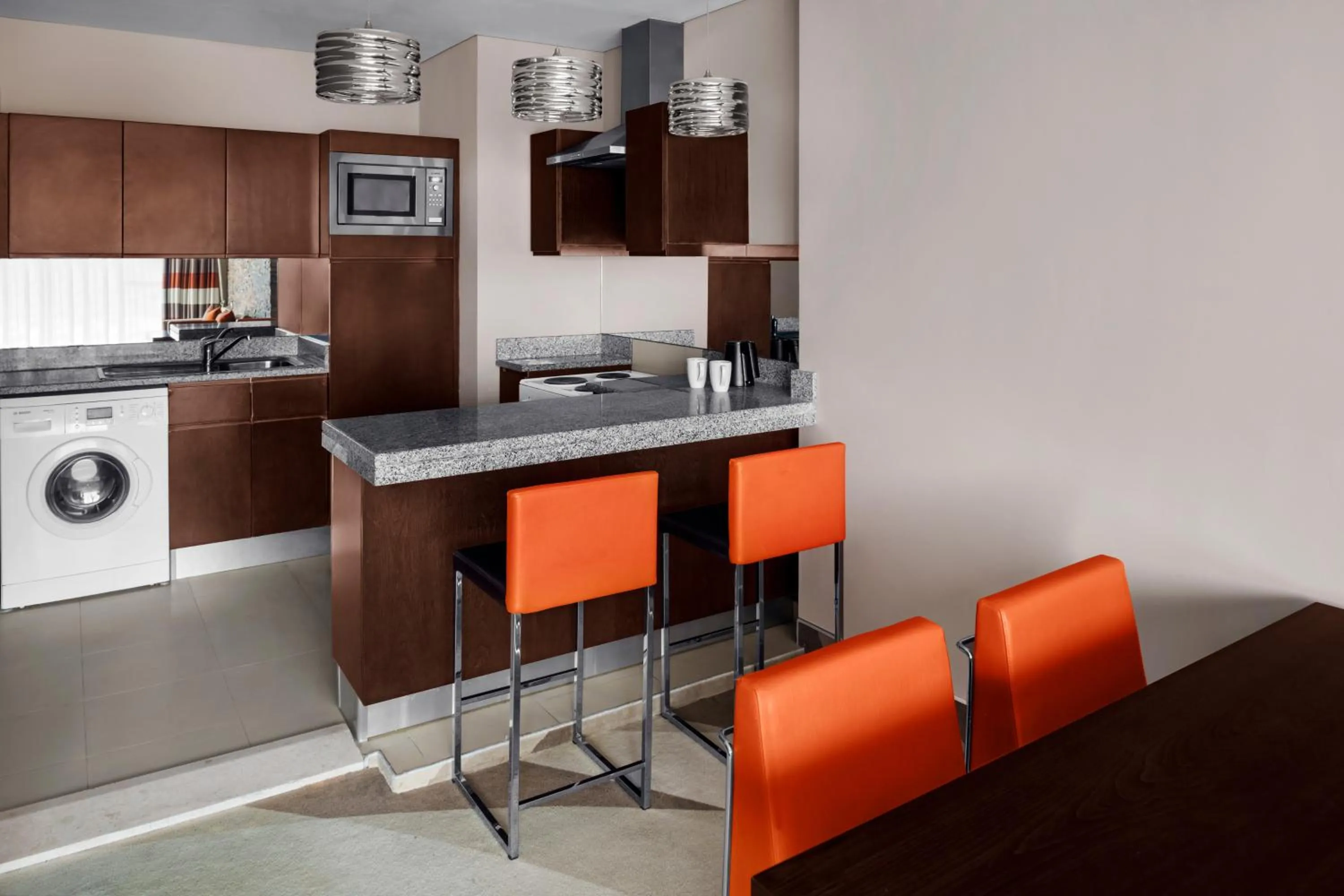Kitchen or kitchenette in Novotel Dubai Al Barsha