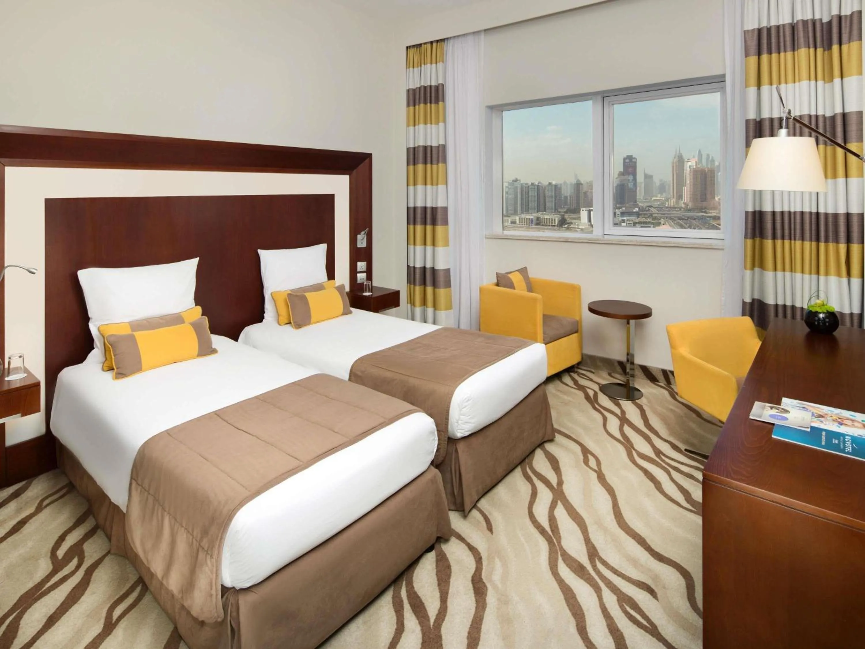 Bedroom, Bed in Novotel Dubai Al Barsha