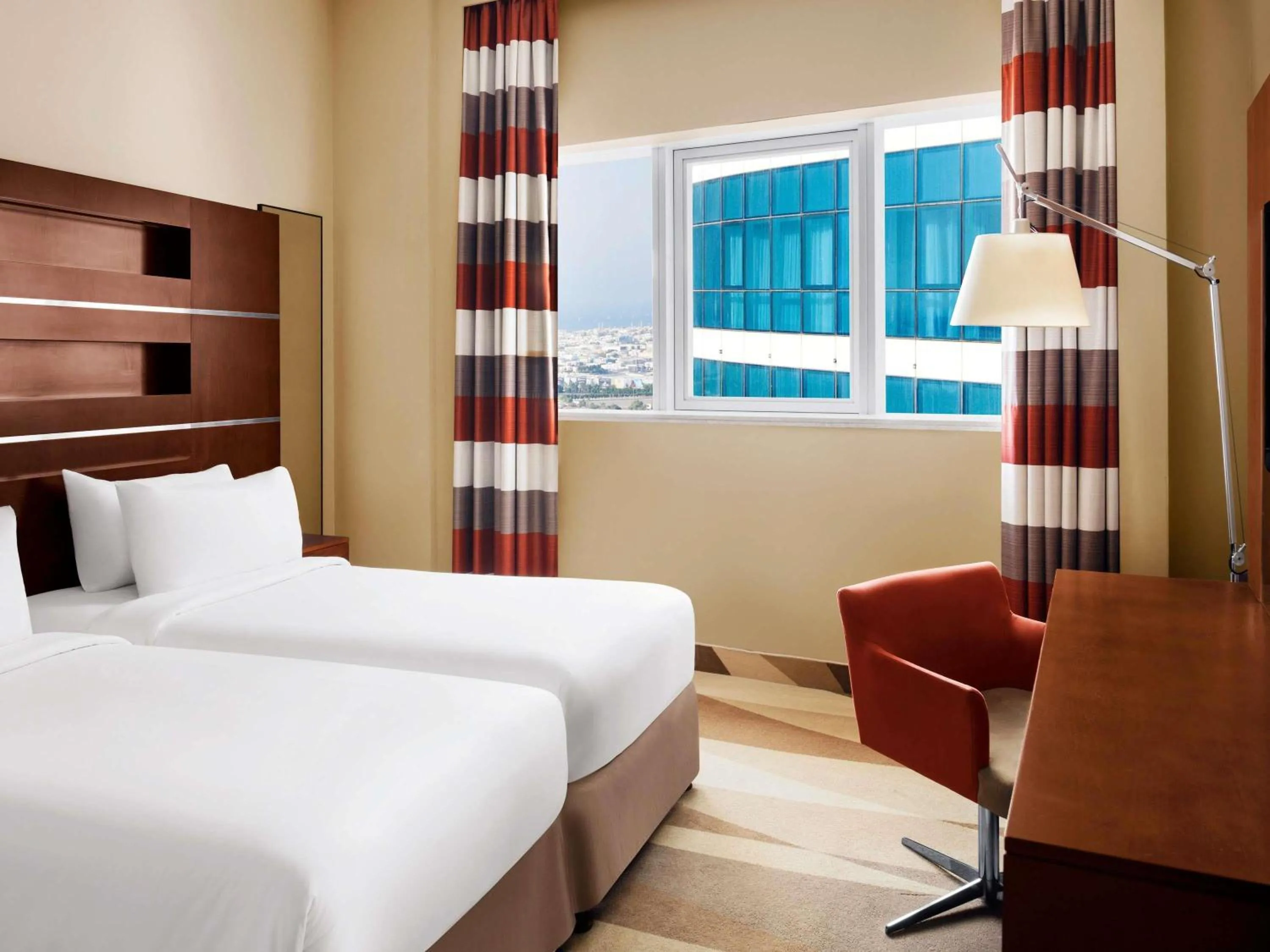 Bedroom, Bed in Novotel Dubai Al Barsha