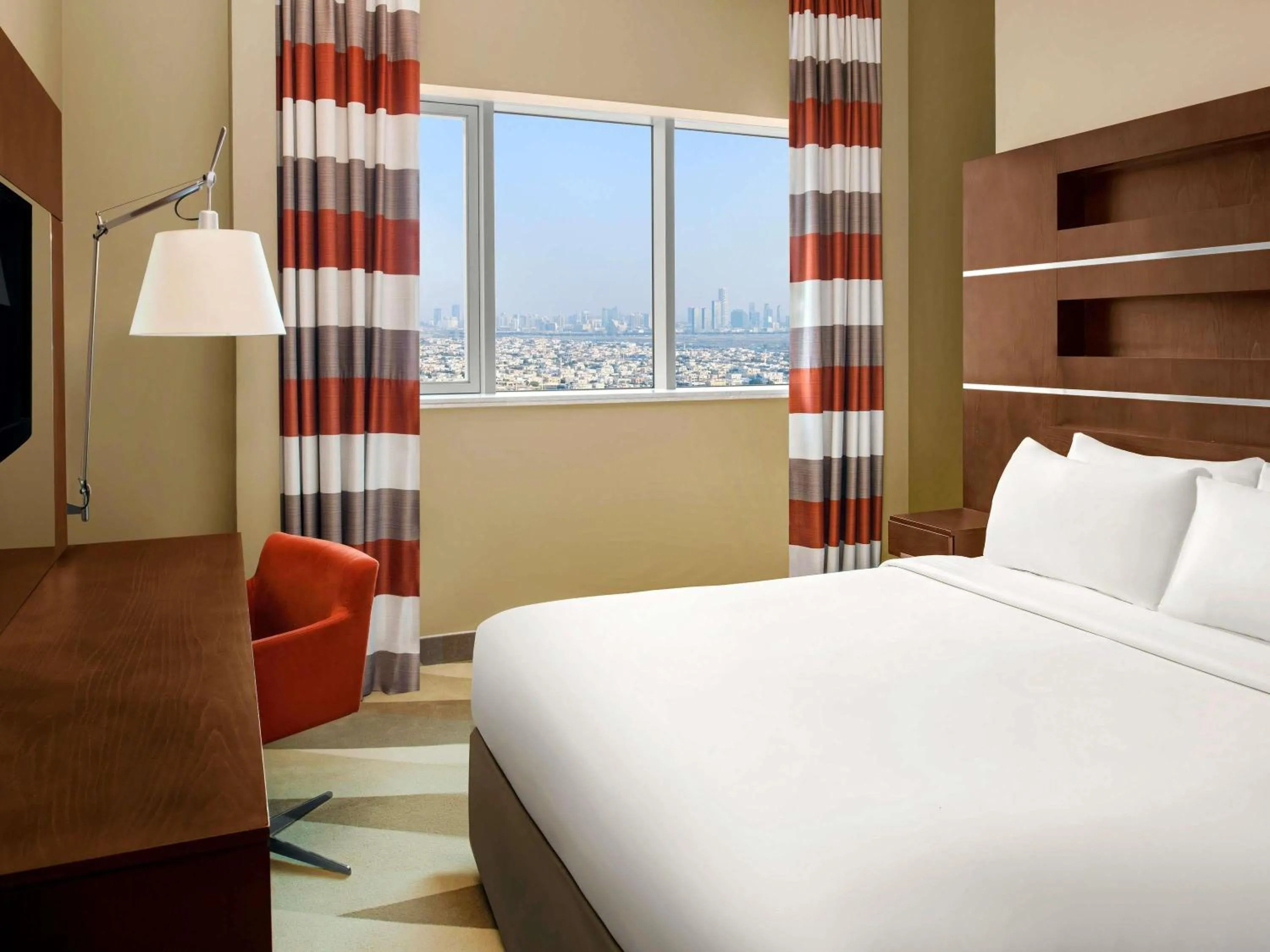 Bedroom, Bed in Novotel Dubai Al Barsha