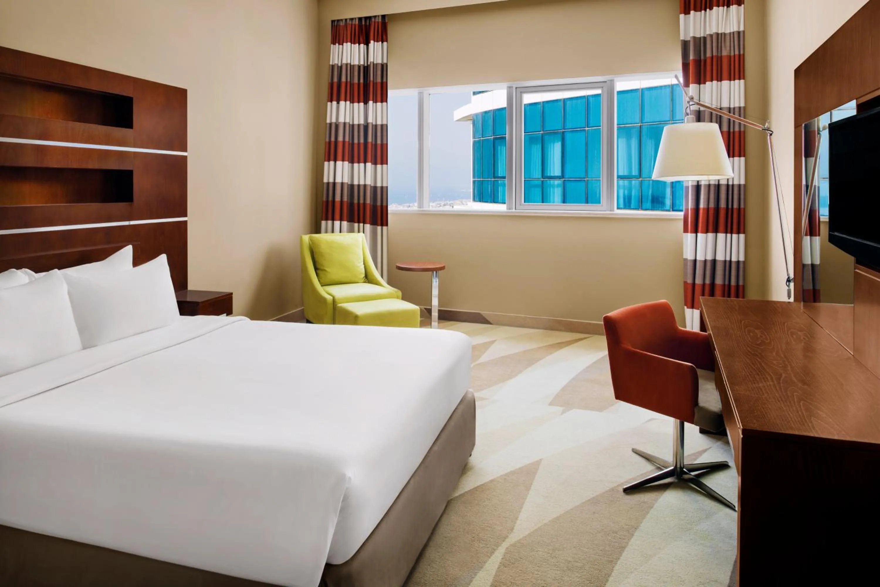 Bed in Novotel Dubai Al Barsha