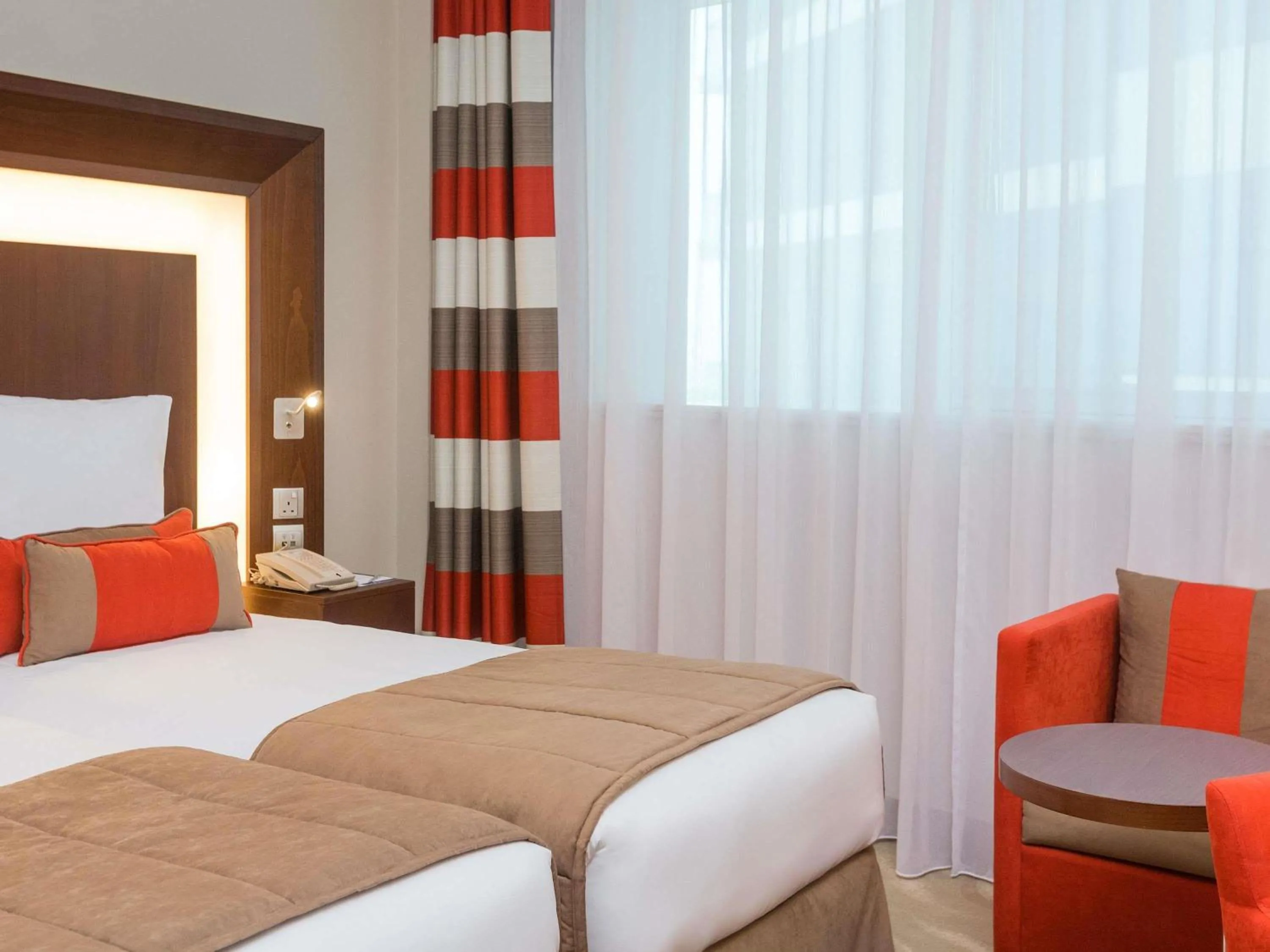 Bedroom, Bed in Novotel Dubai Al Barsha