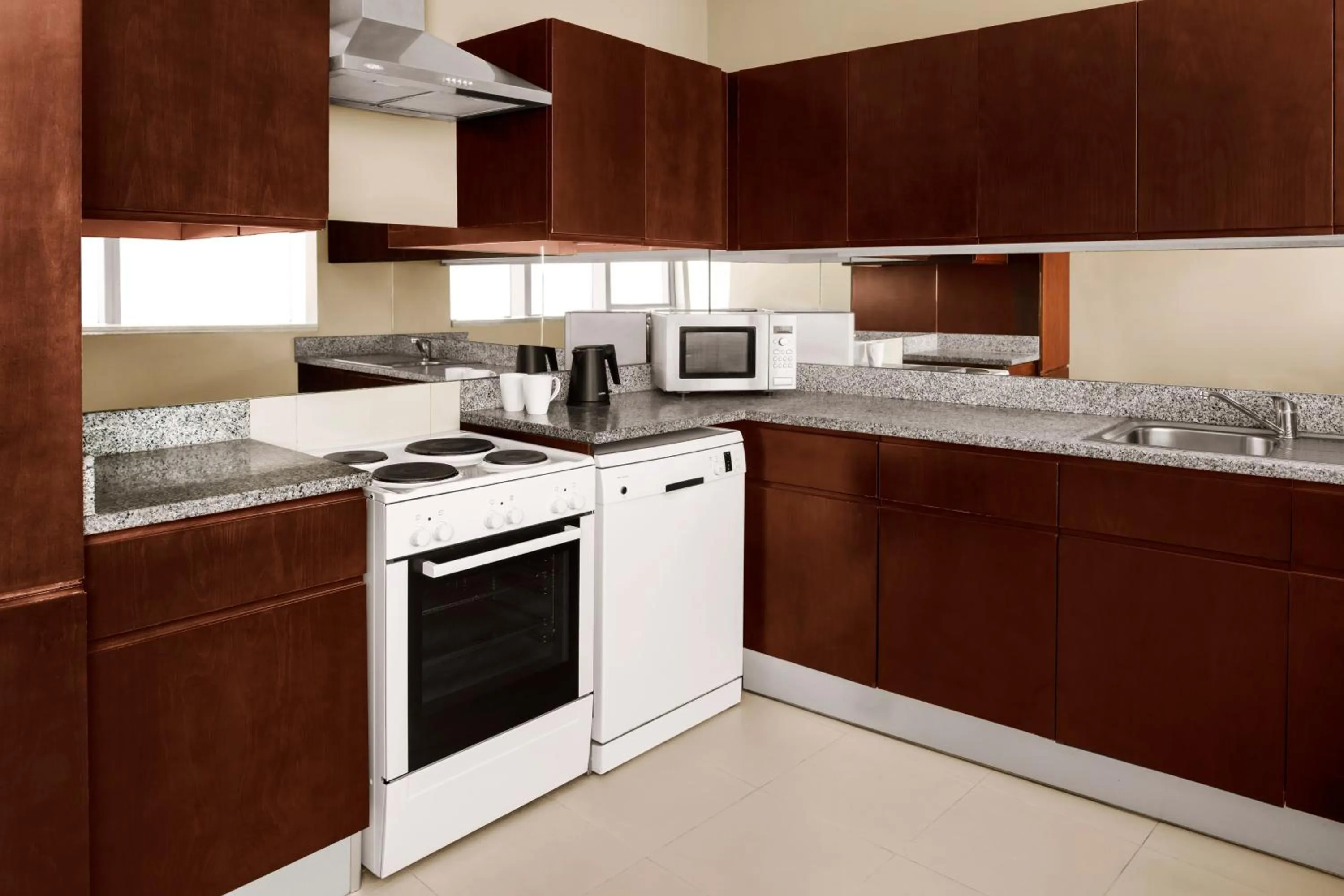 Kitchen or kitchenette in Novotel Dubai Al Barsha