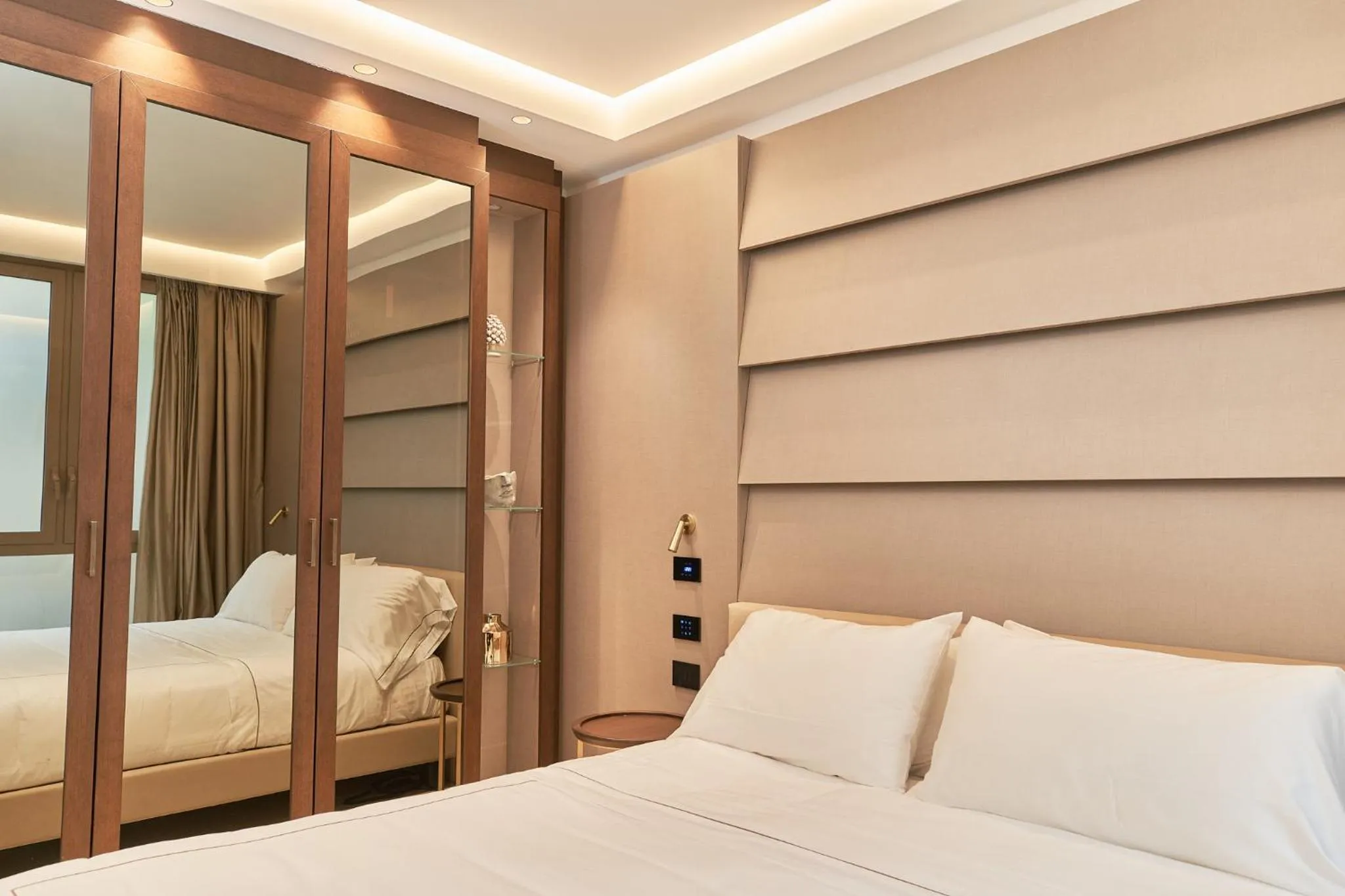 Bedroom, Bed in Palazzo Salomone