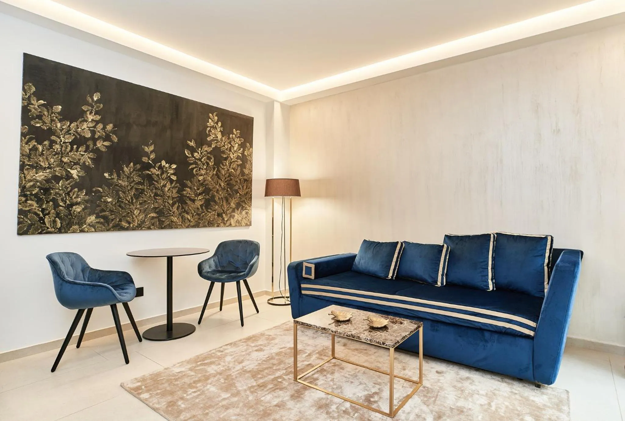 Living room in Palazzo Salomone