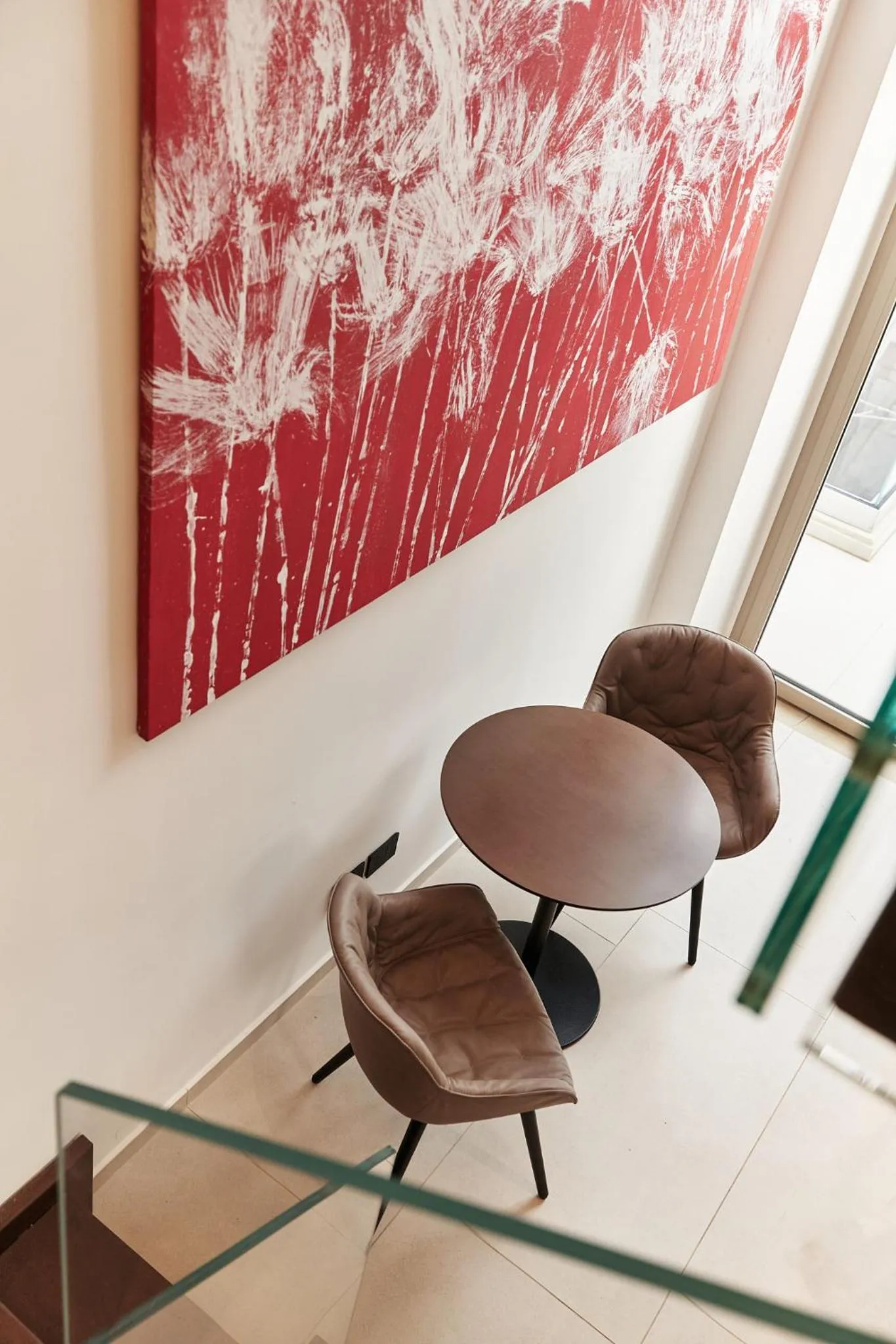 Seating area in Palazzo Salomone