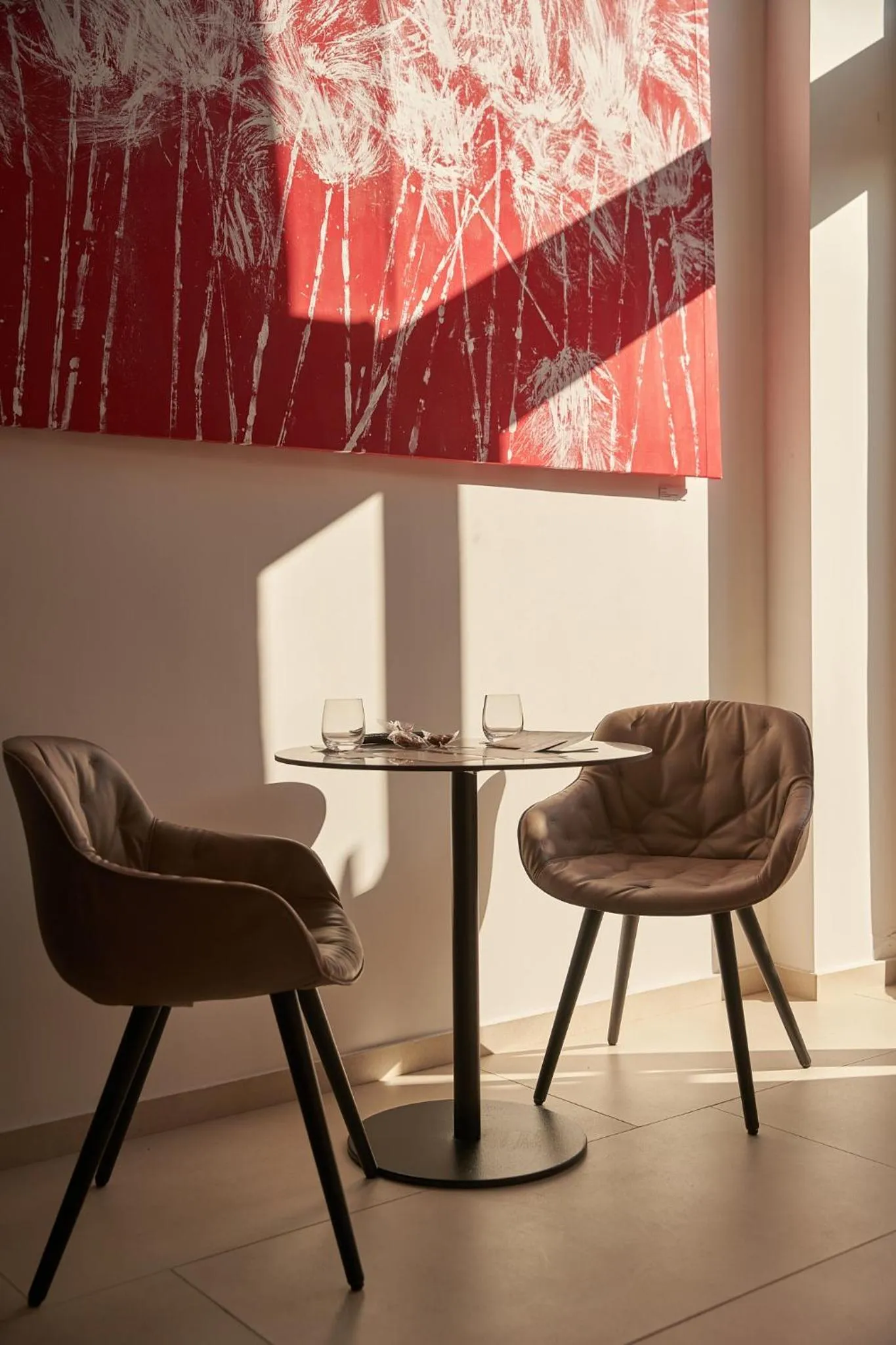 Seating area in Palazzo Salomone