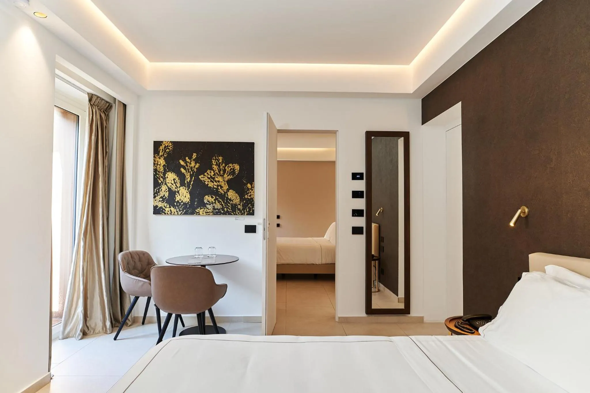 Bedroom, Bed in Palazzo Salomone