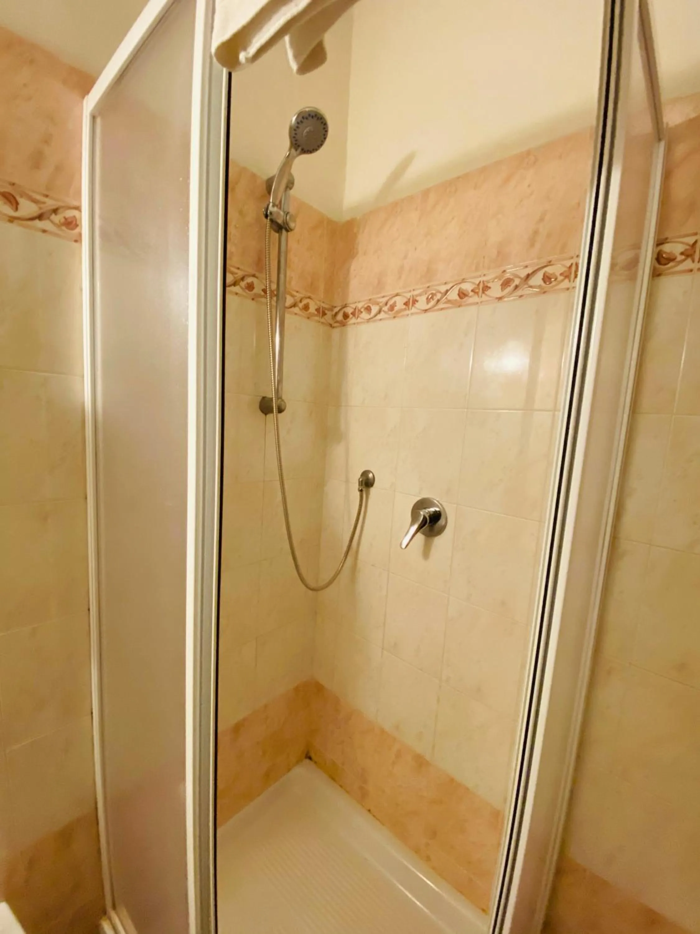 Shower in Hotel Ferrari