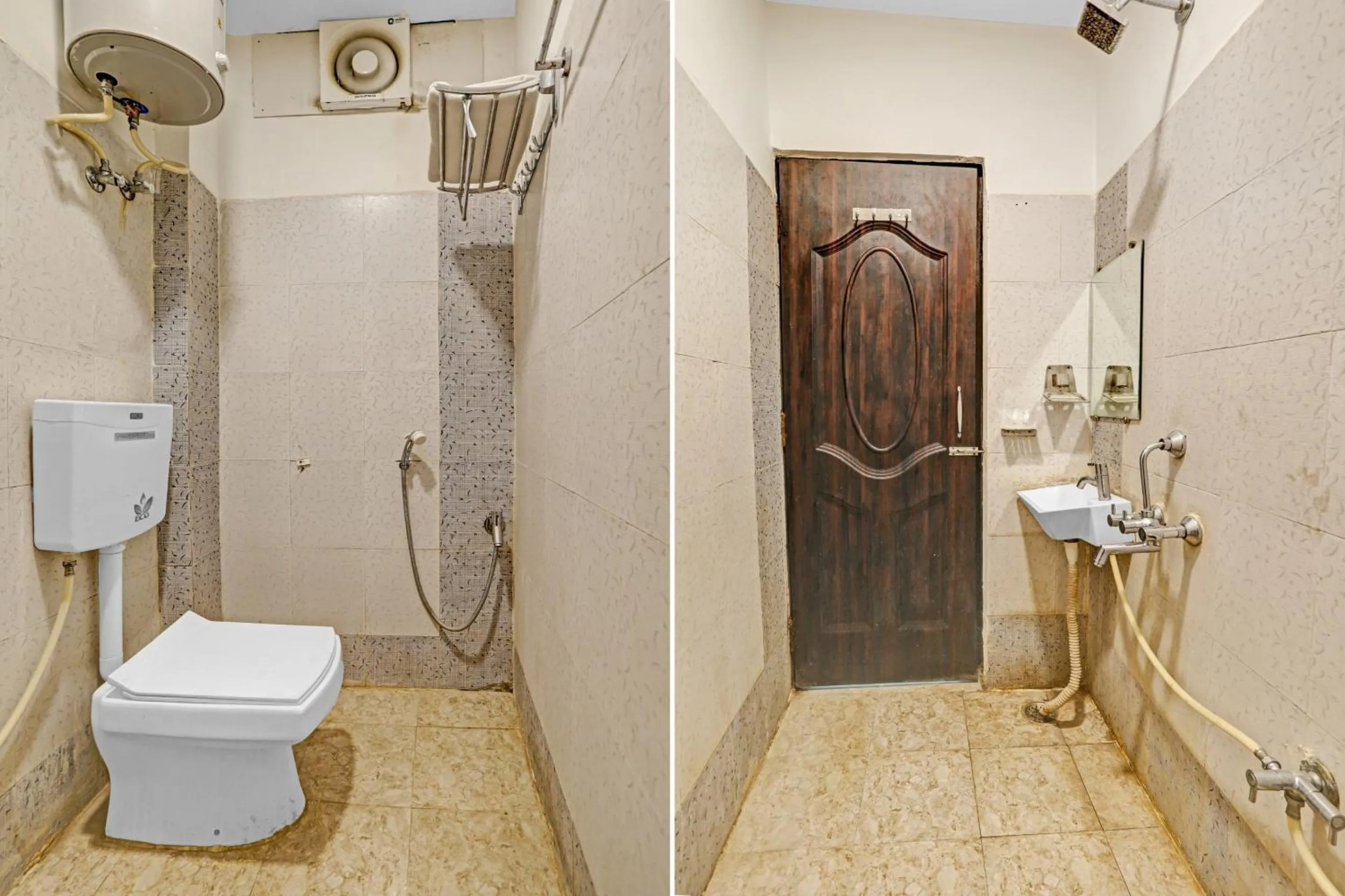 Bathroom in Hotel O Happy Stay