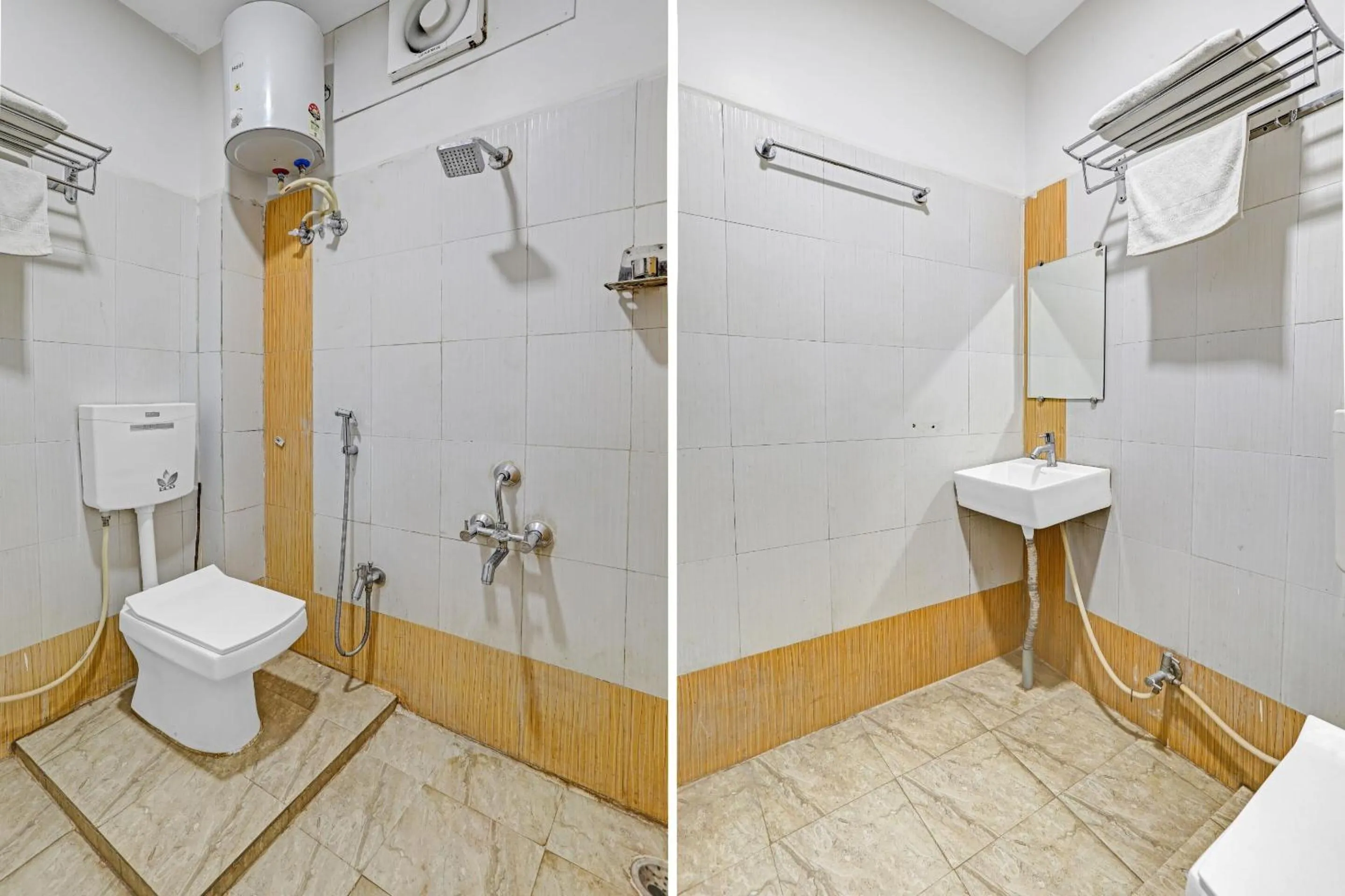 Bathroom in Hotel O Happy Stay