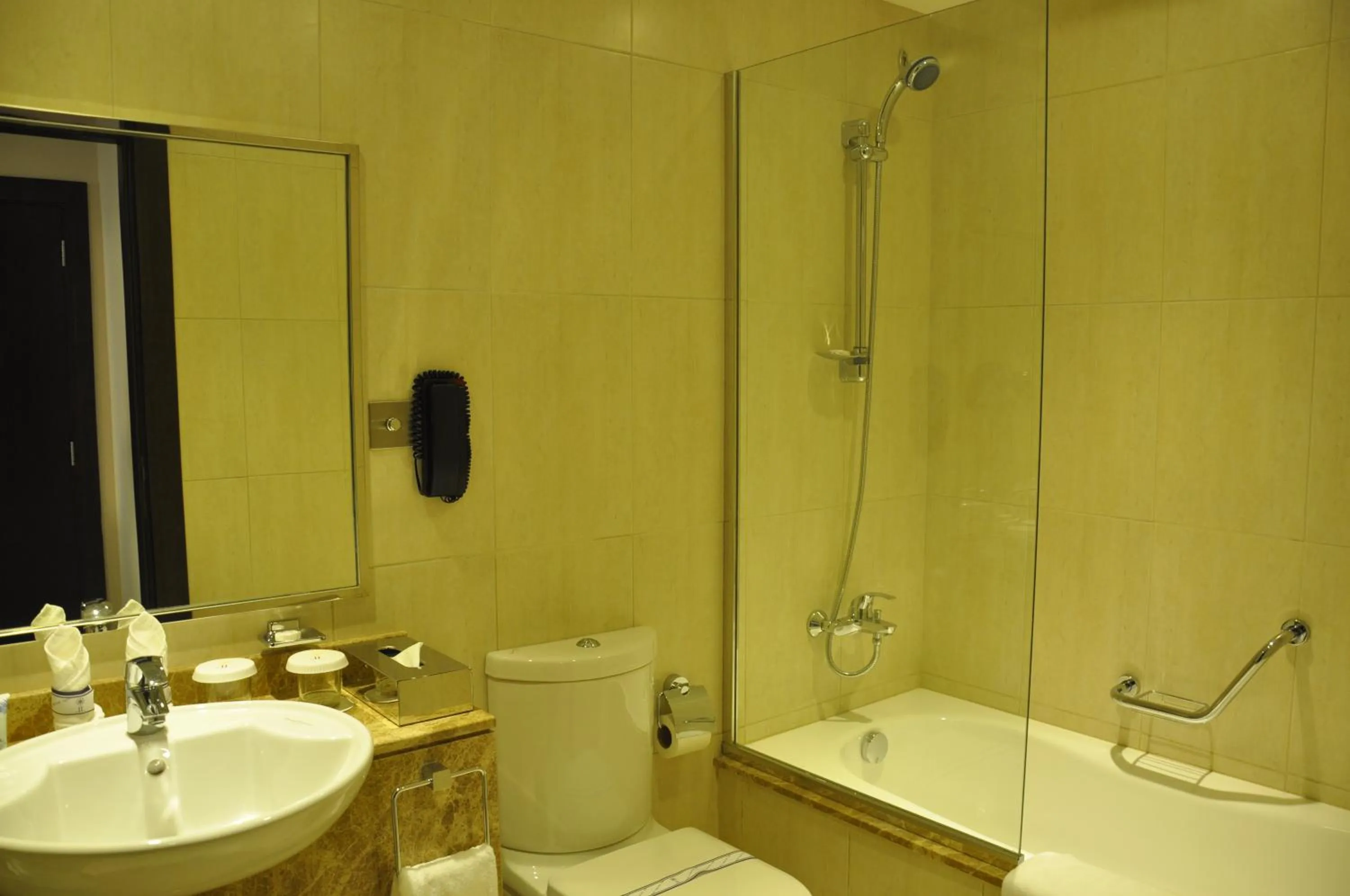 Bathroom in Lavender Hotel Al Nahda Dubai