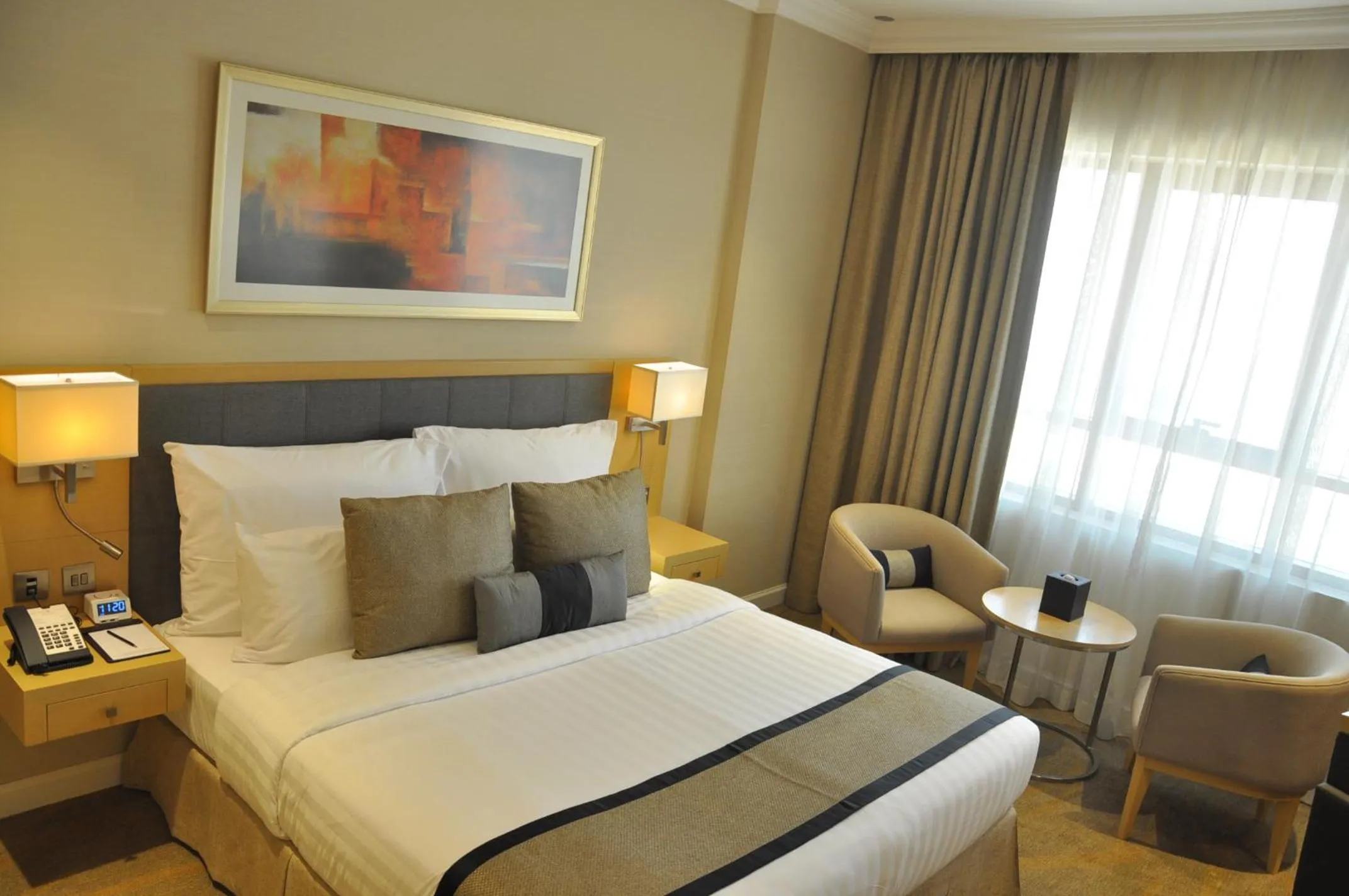 Bed in Lavender Hotel Al Nahda Dubai