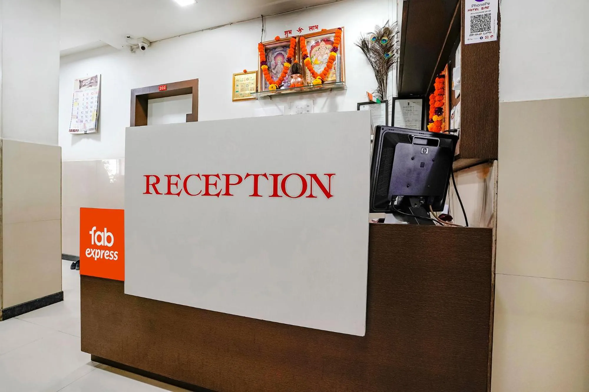 Lobby or reception in Via Sai Lodging - Nashik Railway Station