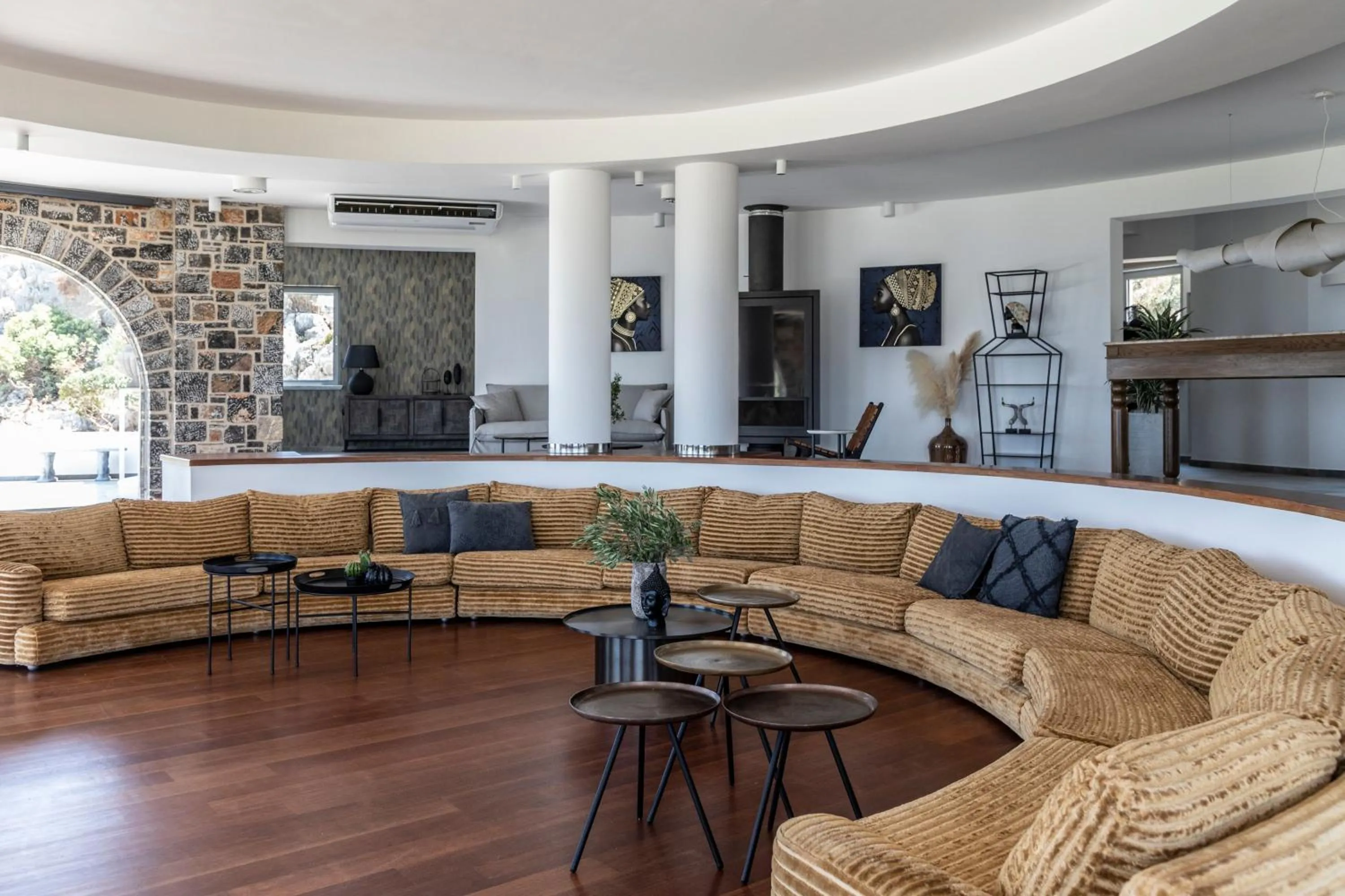 Living room in Kouros Exclusive Hotel & Suites - Adults Only