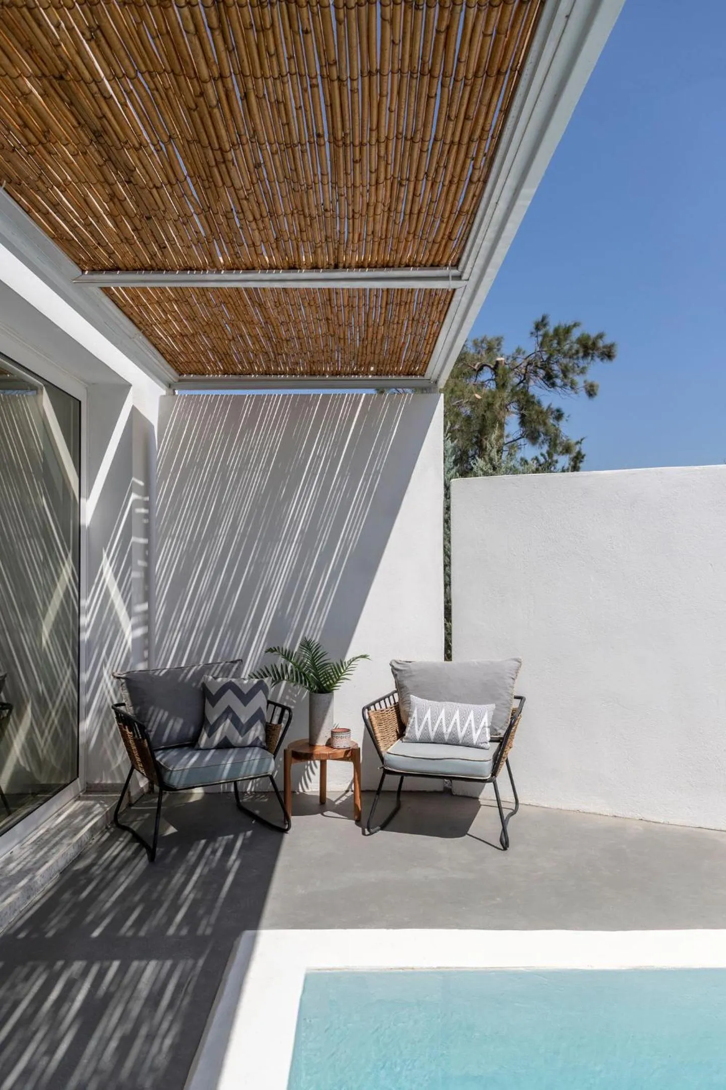 Balcony/Terrace in Kouros Exclusive Hotel & Suites - Adults Only