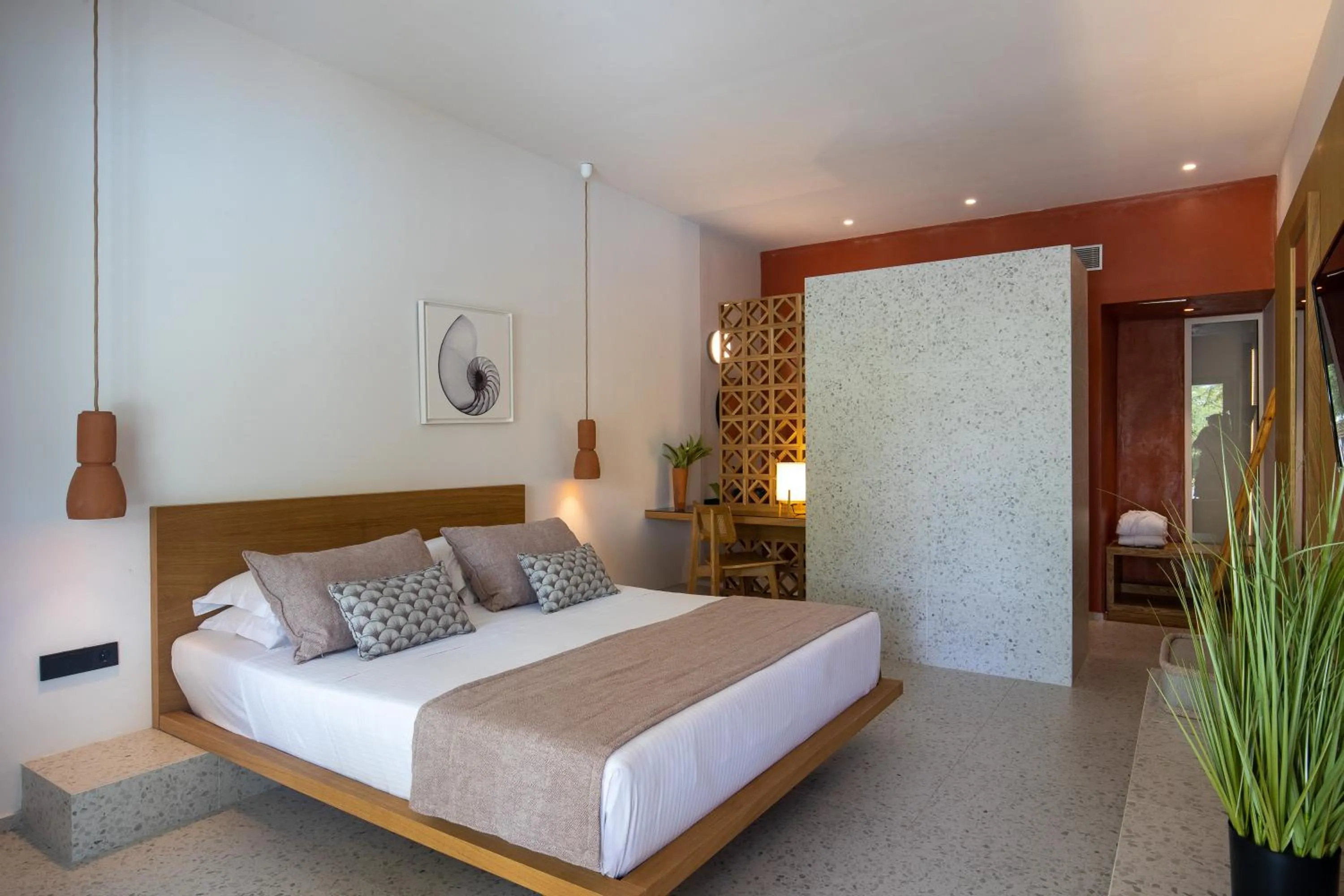 Bedroom, Bed in Kouros Exclusive Hotel & Suites - Adults Only