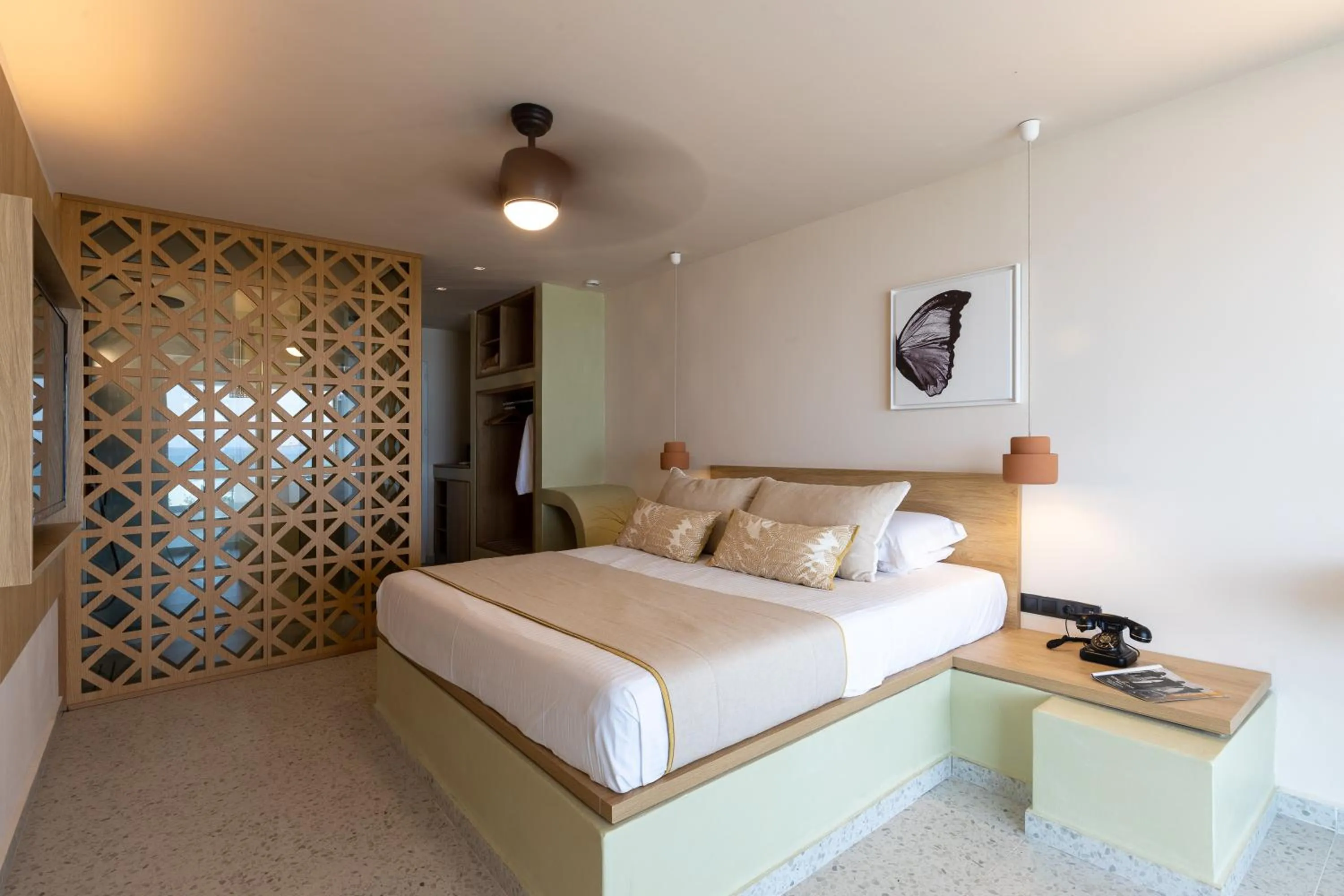 Bed in Kouros Exclusive Hotel & Suites - Adults Only