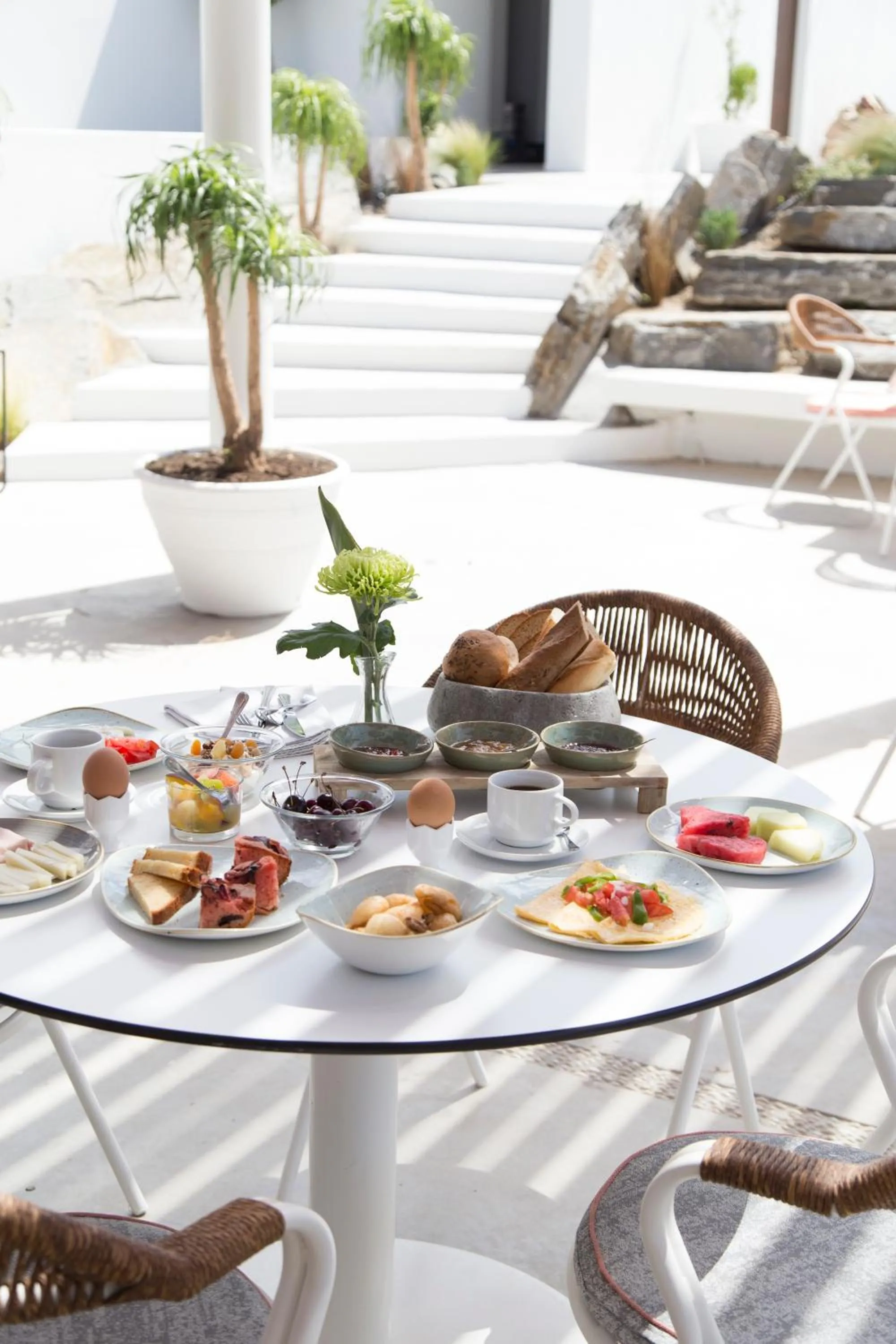 Breakfast in Kouros Exclusive Hotel & Suites - Adults Only
