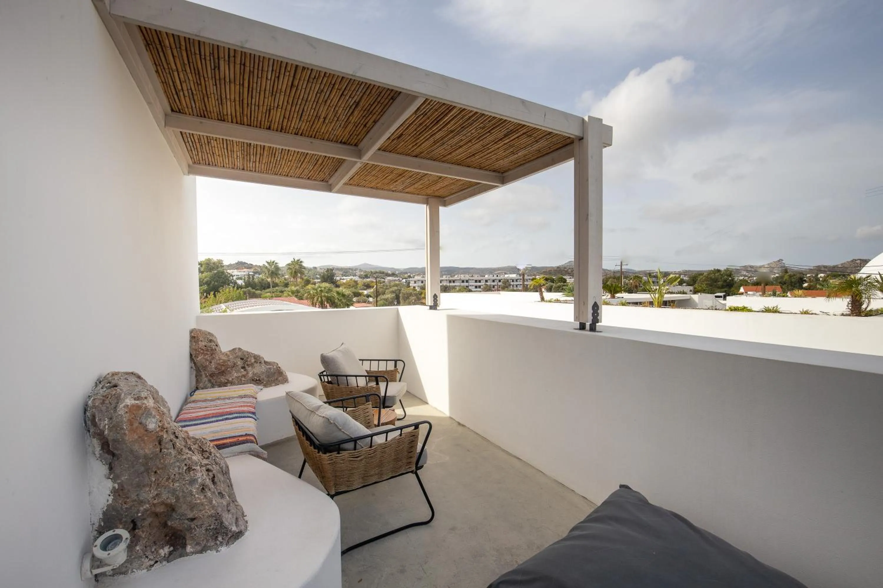 Balcony/Terrace in Kouros Exclusive Hotel & Suites - Adults Only