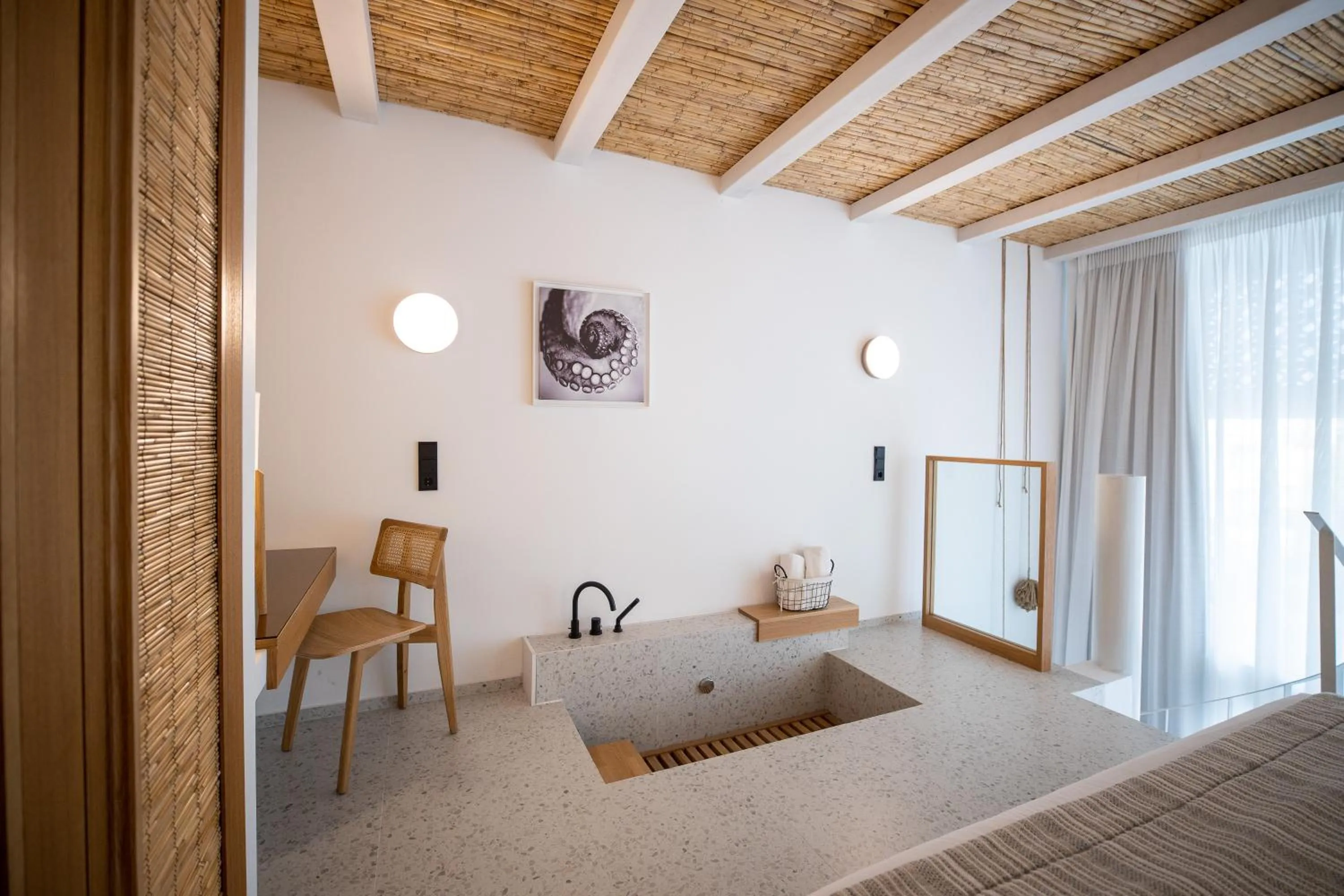 Bedroom, Bed in Kouros Exclusive Hotel & Suites - Adults Only