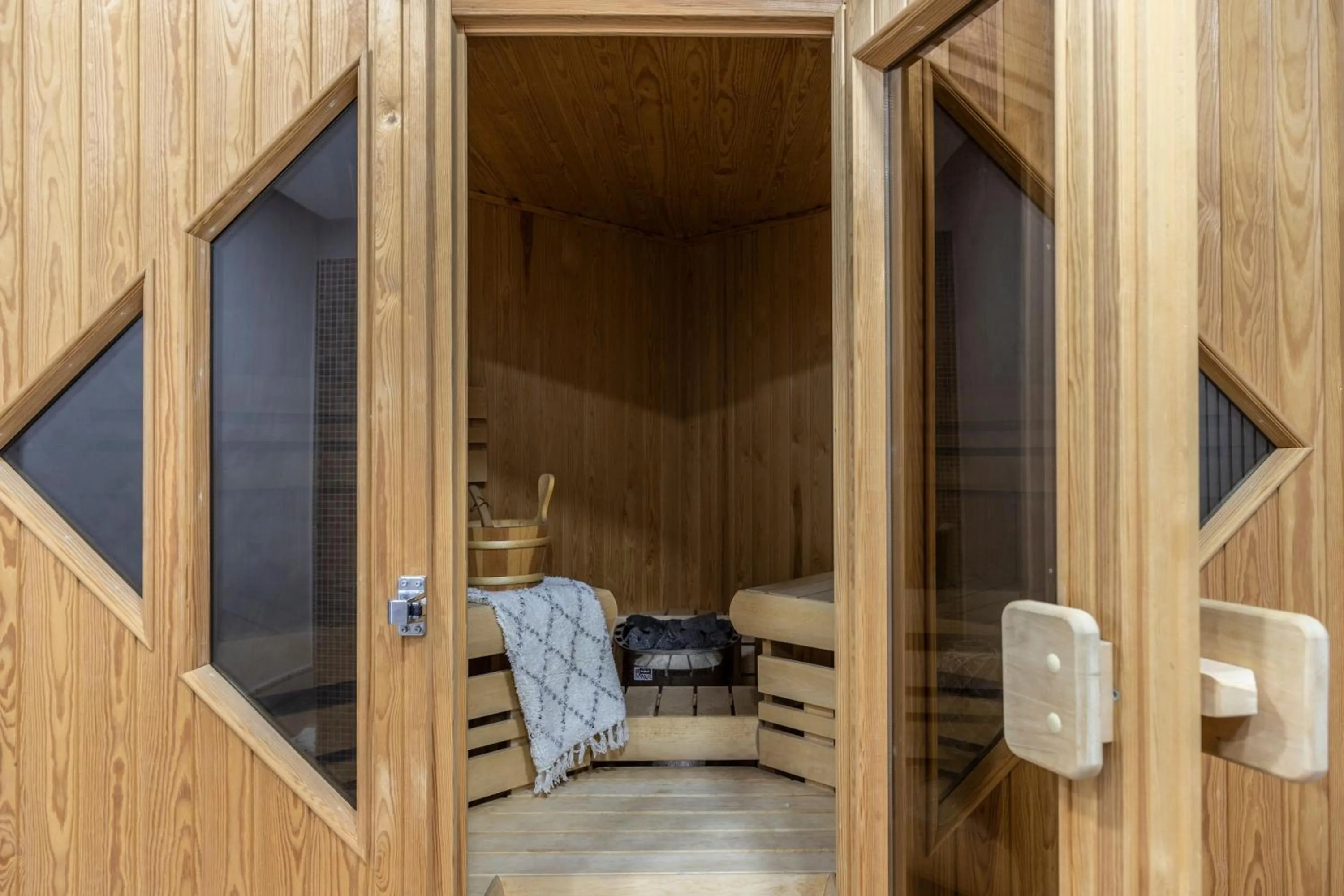 Sauna in Kouros Exclusive Hotel & Suites - Adults Only