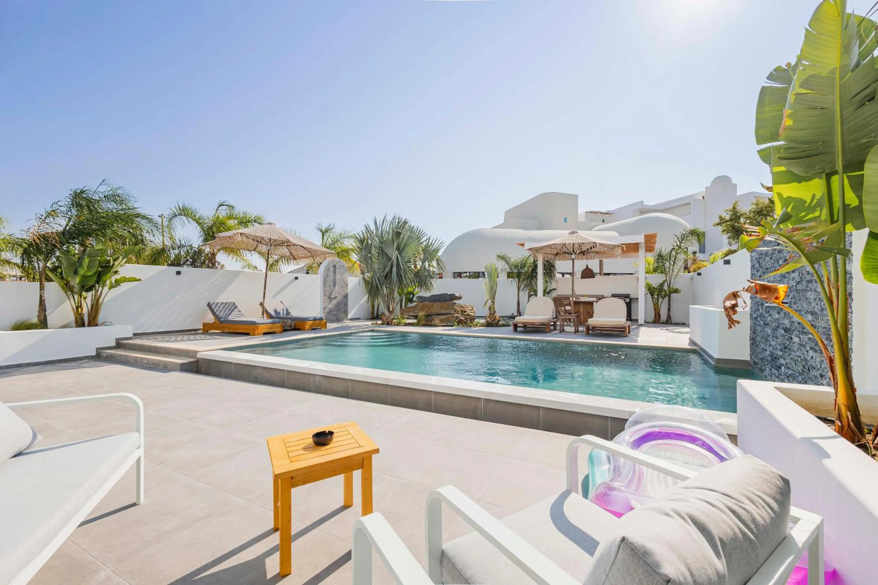 Patio in Kouros Exclusive Hotel & Suites - Adults Only