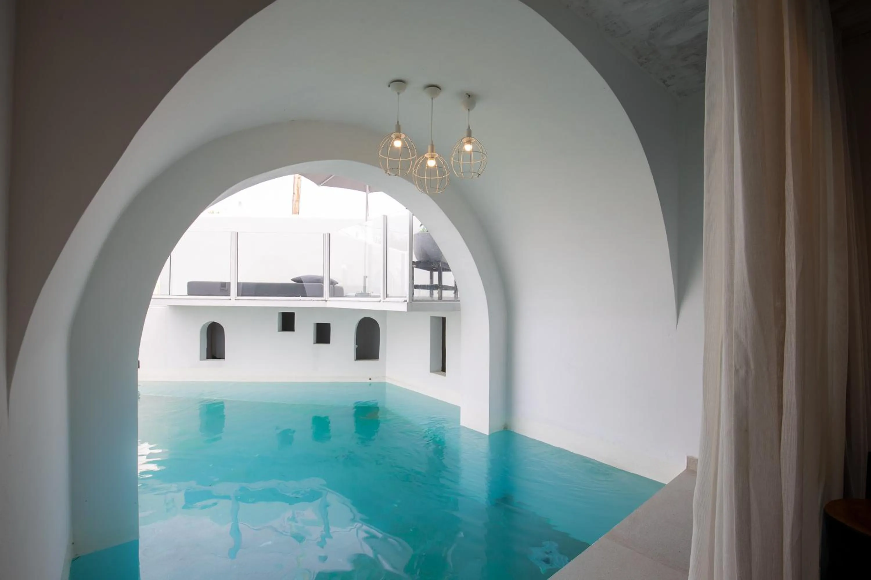 Pool view in Kouros Exclusive Hotel & Suites - Adults Only