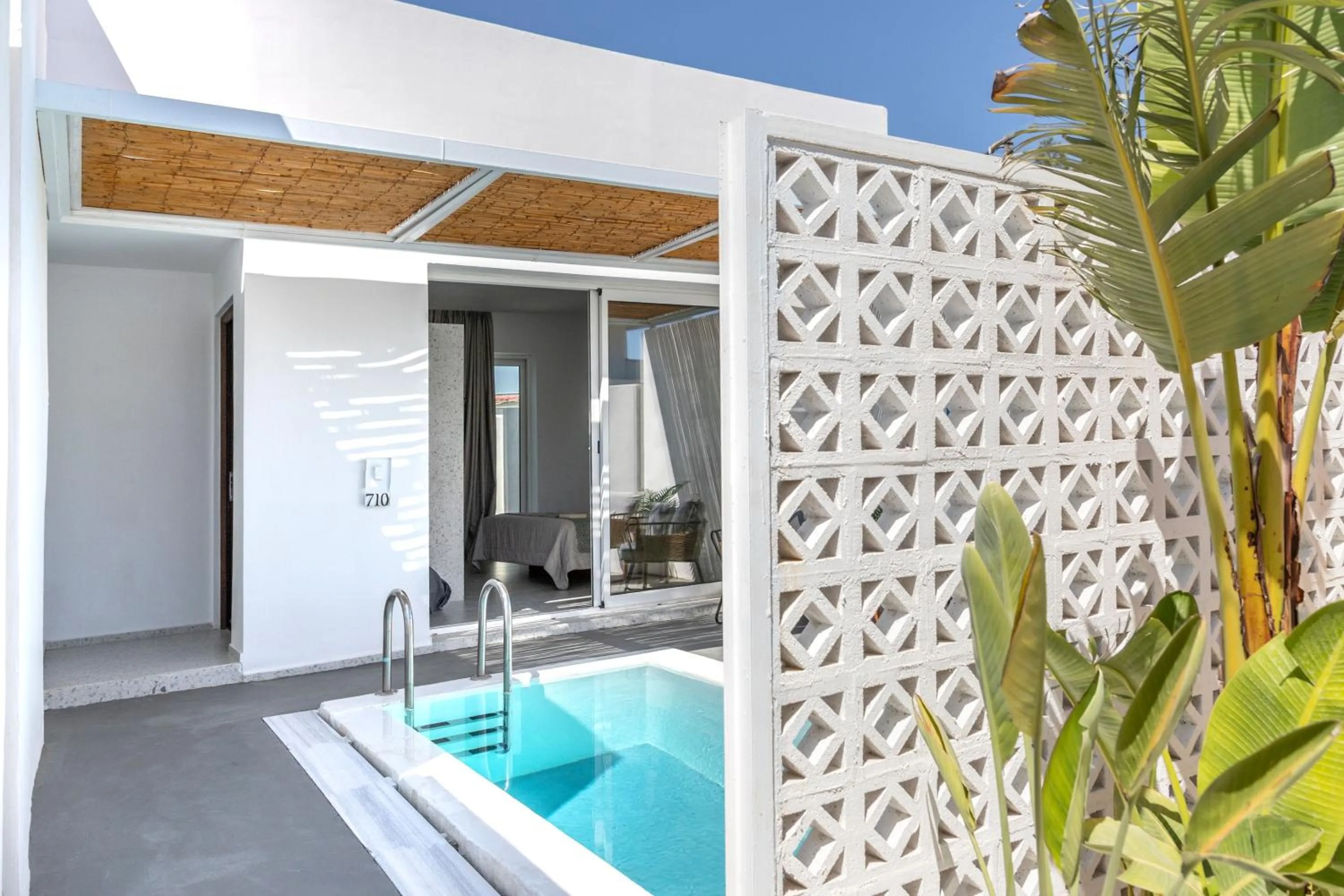 Balcony/Terrace in Kouros Exclusive Hotel & Suites - Adults Only