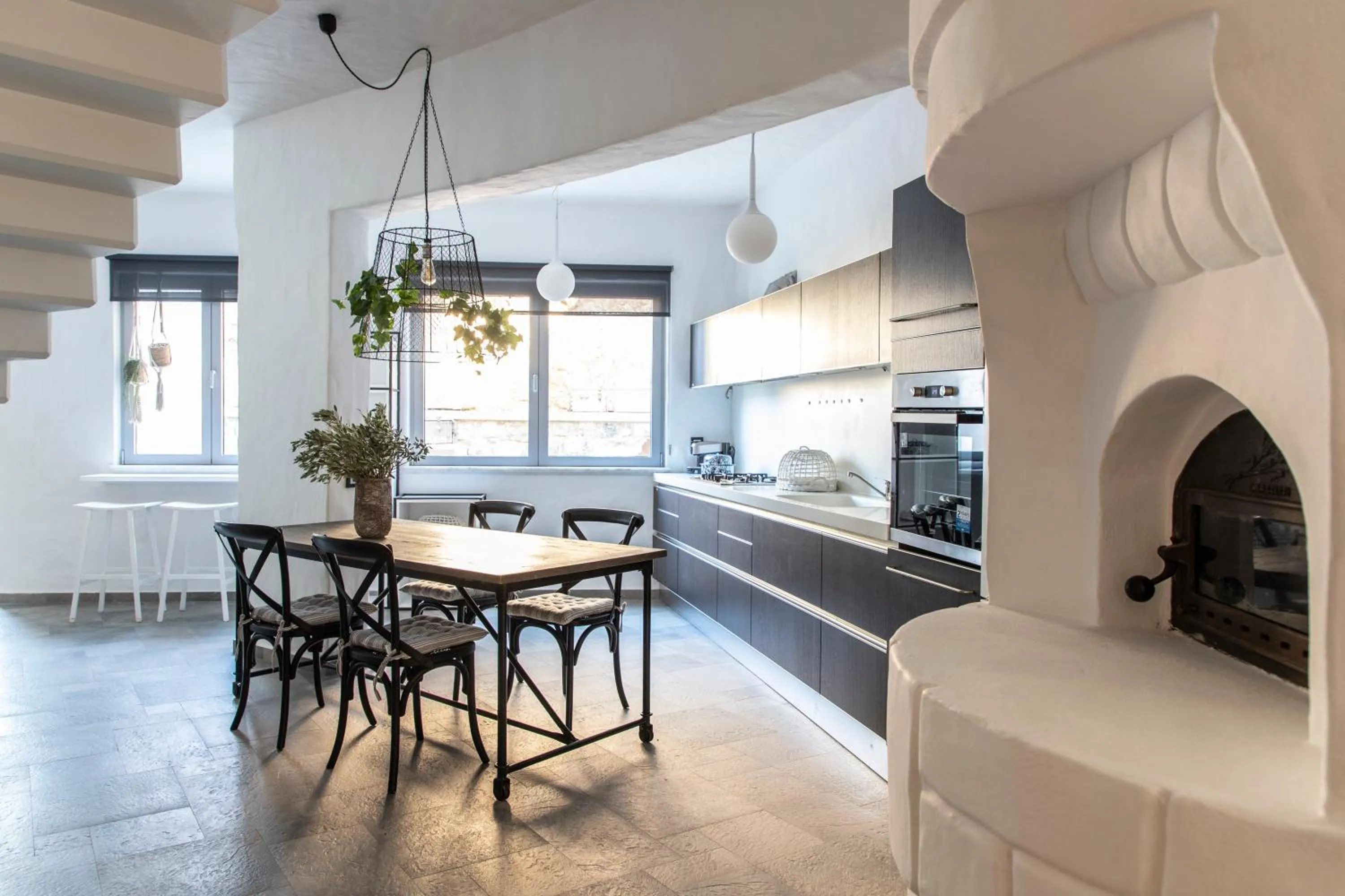 Kitchen or kitchenette in Kouros Exclusive Hotel & Suites - Adults Only