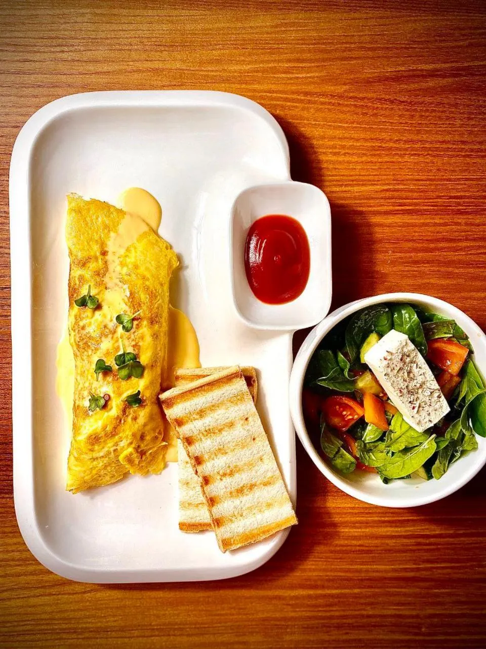 Breakfast in Hotel Voskresensky