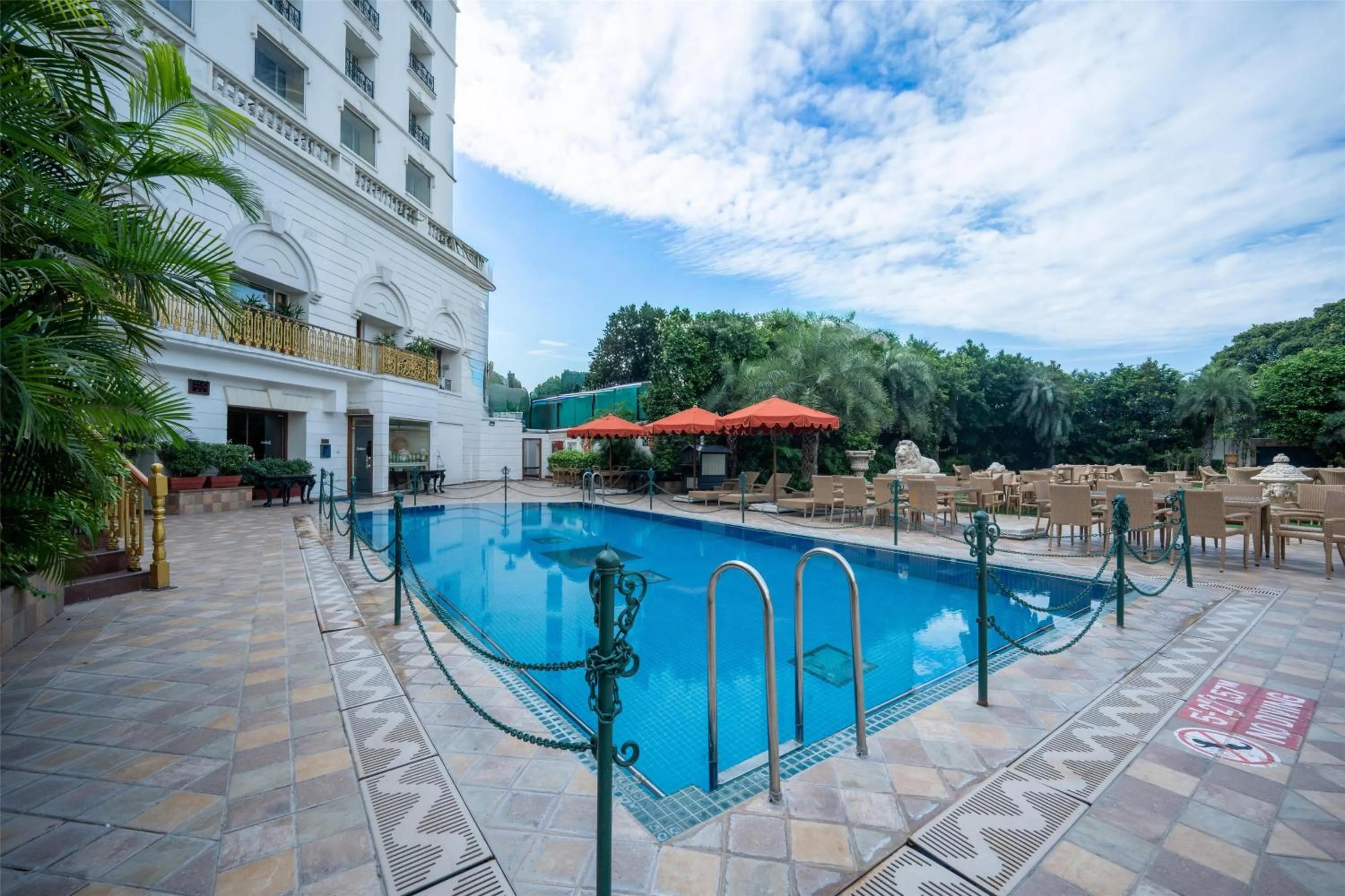 Pool view in Radisson Hotel Jalandhar