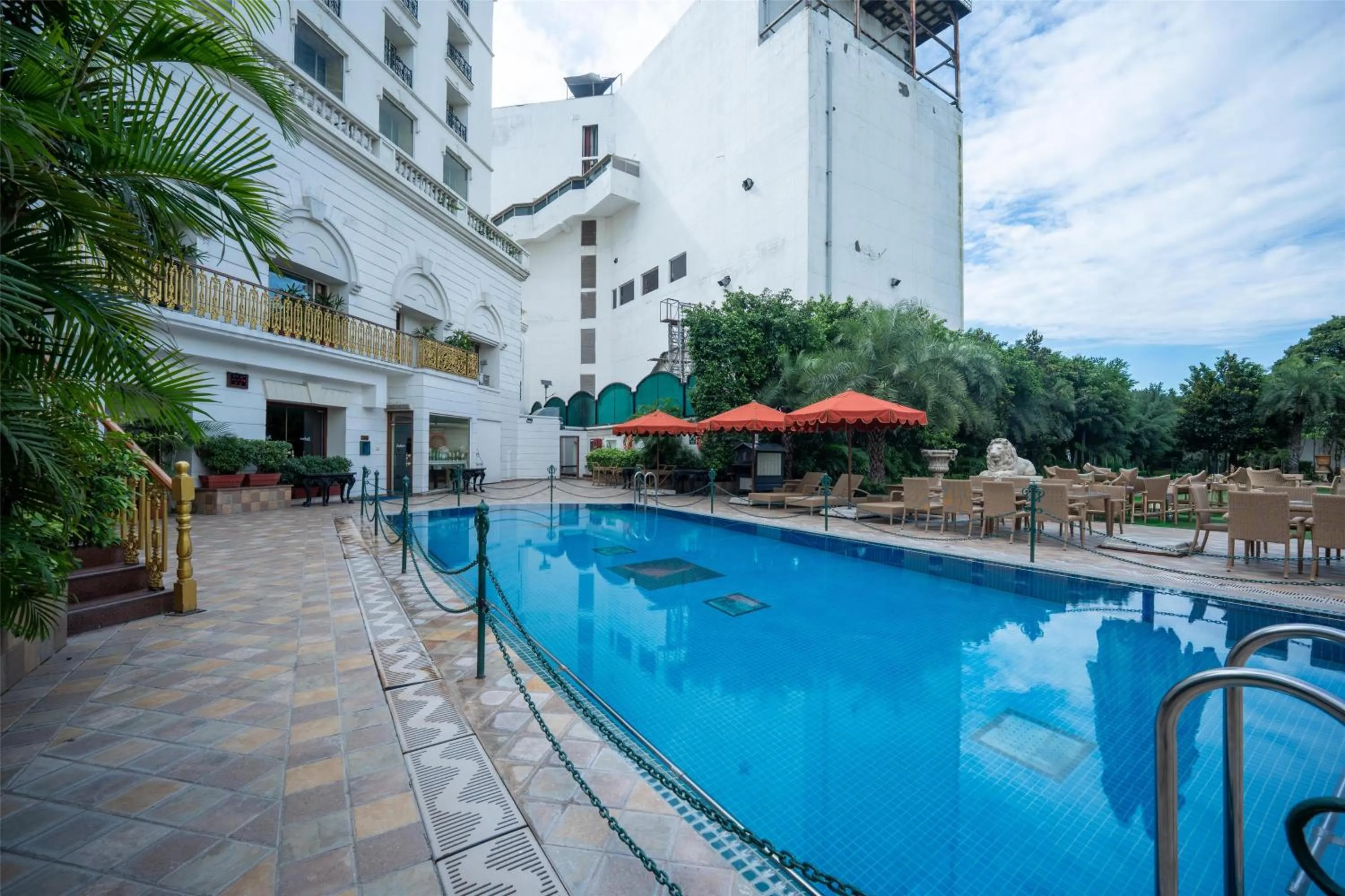 Pool view in Radisson Hotel Jalandhar