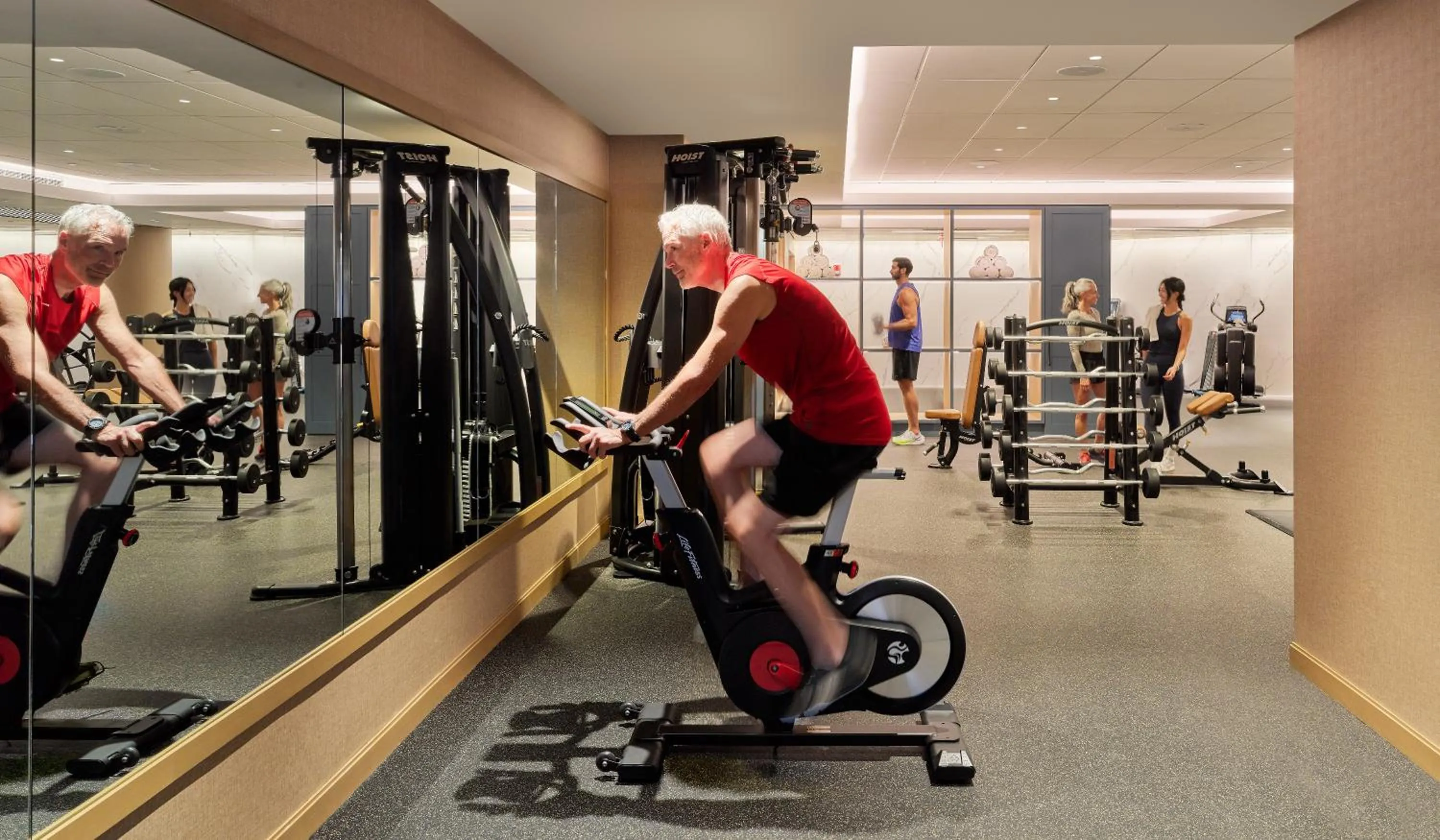 Fitness centre/facilities in The Charles Hotel in Harvard Square