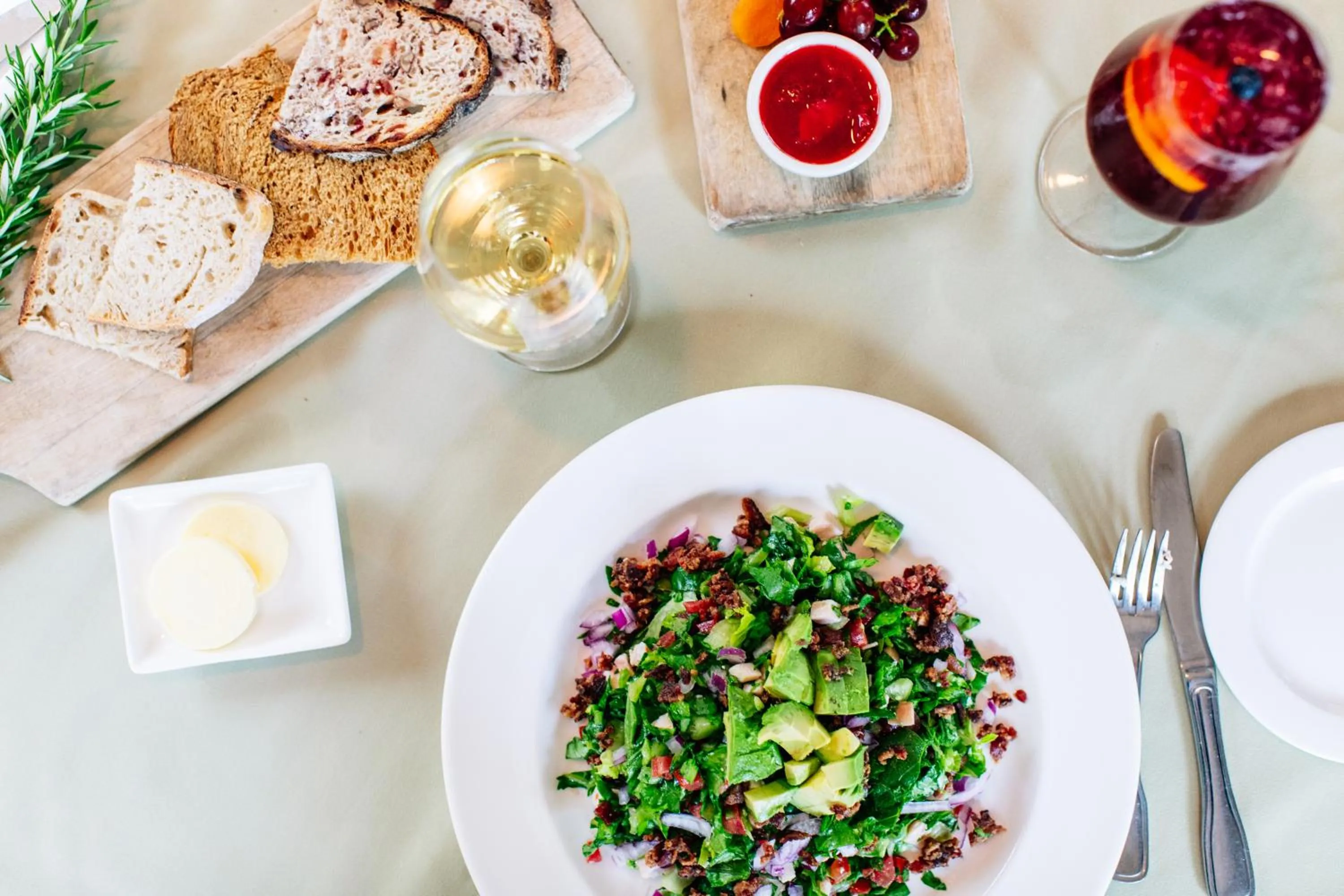 Restaurant/places to eat in The Charles Hotel in Harvard Square