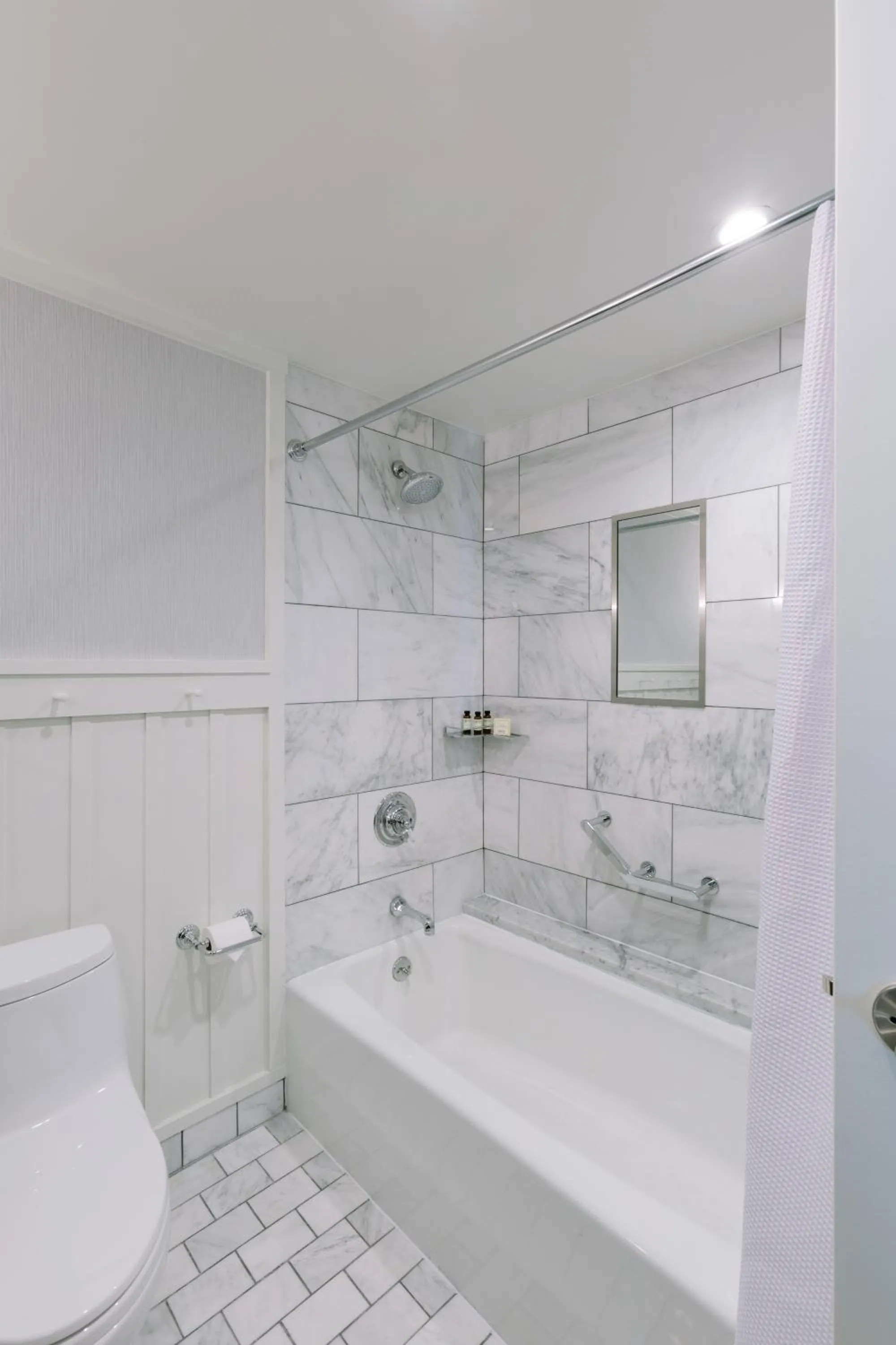 Shower in The Charles Hotel in Harvard Square