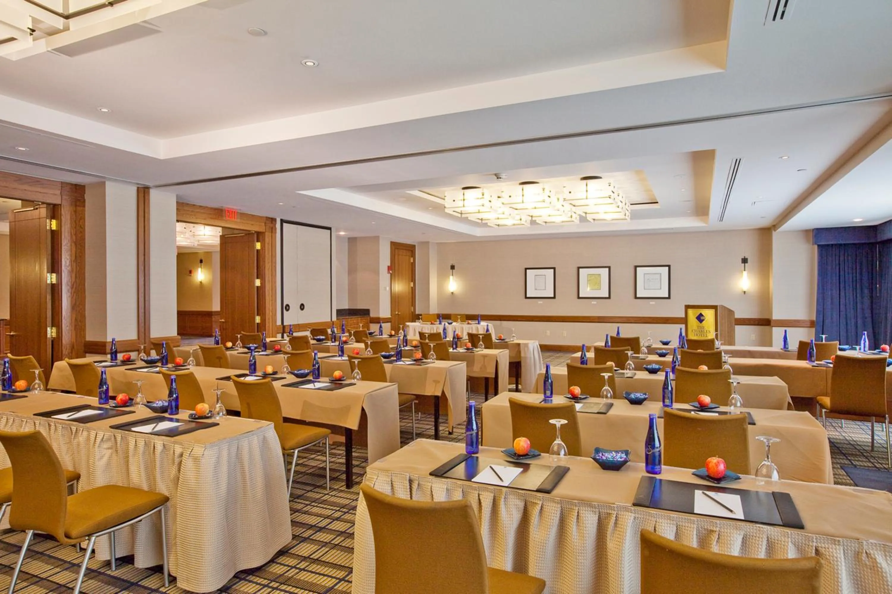 Meeting/conference room in The Charles Hotel in Harvard Square
