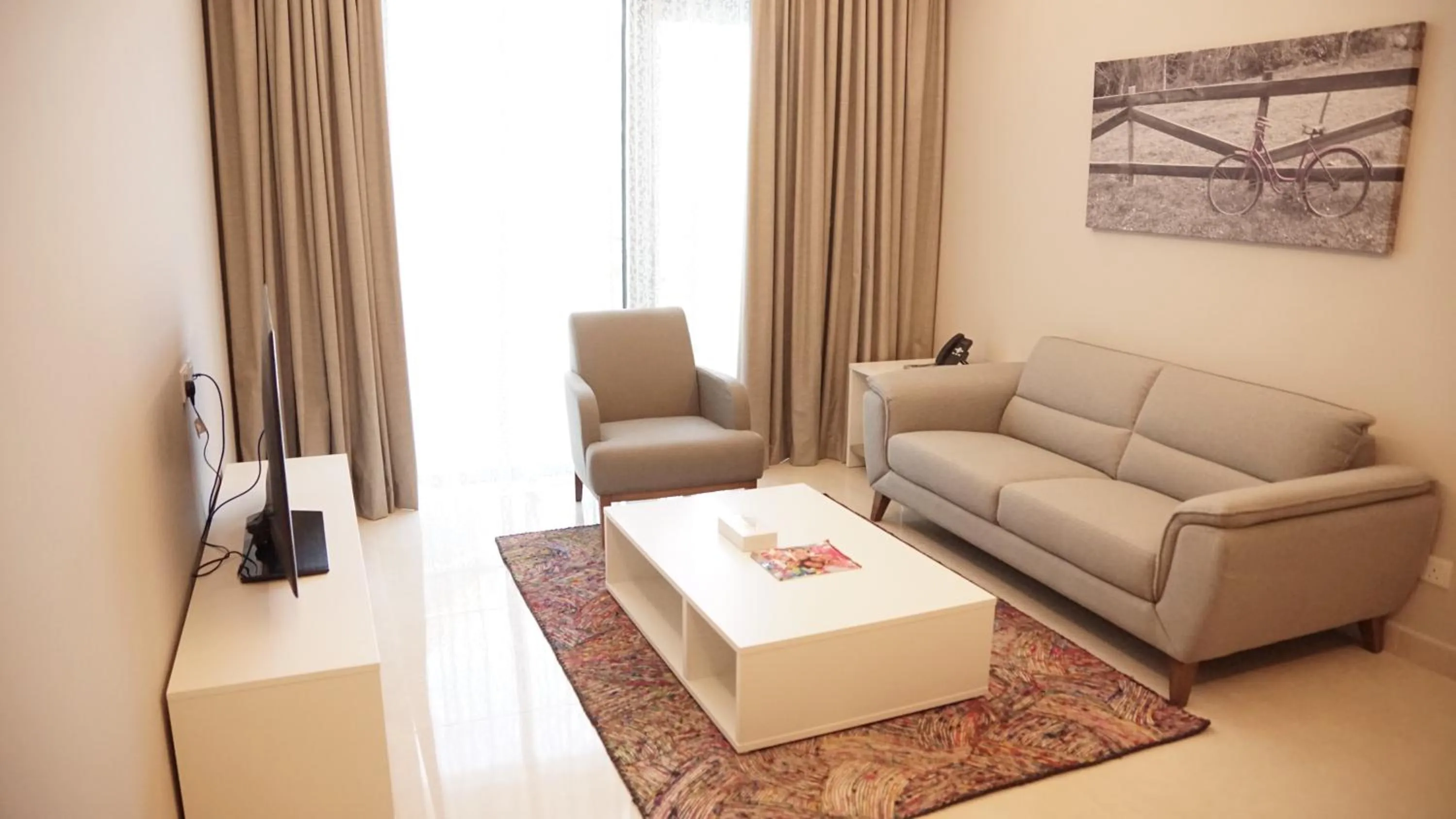 Living room in Sunday Luxury Downtown Adliya Formerly Jewel Hotel