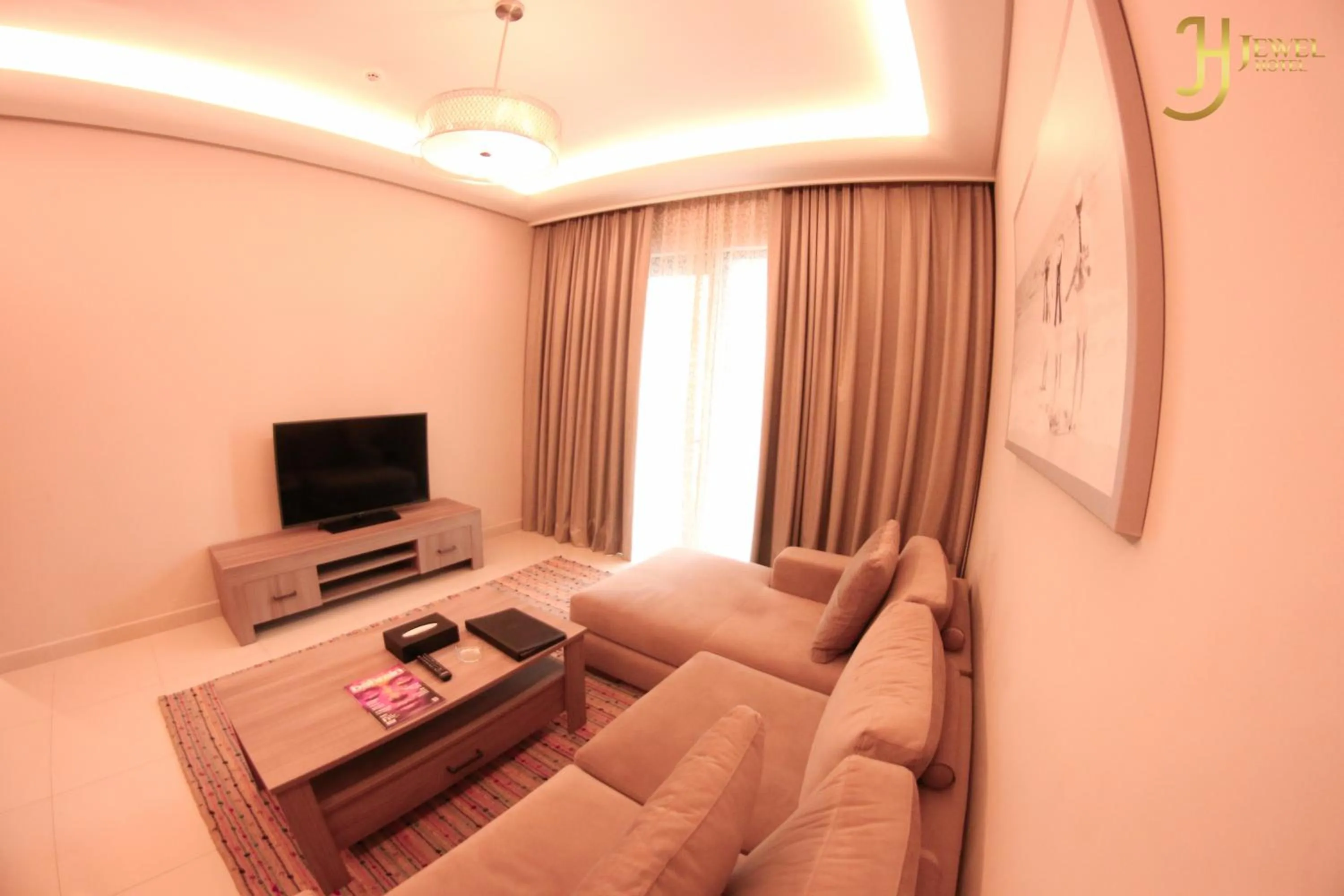 Living room in Sunday Luxury Downtown Adliya Formerly Jewel Hotel